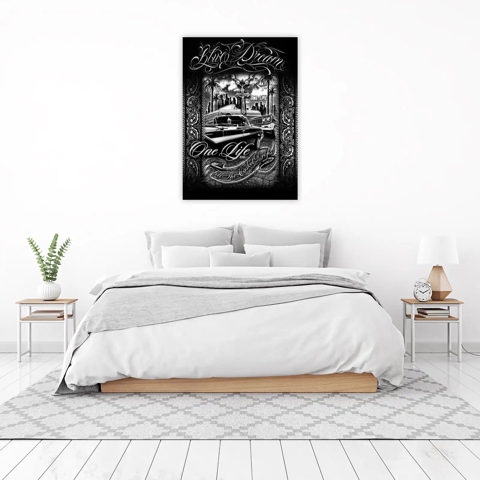 Chicano Lowrider Dream Wall Art