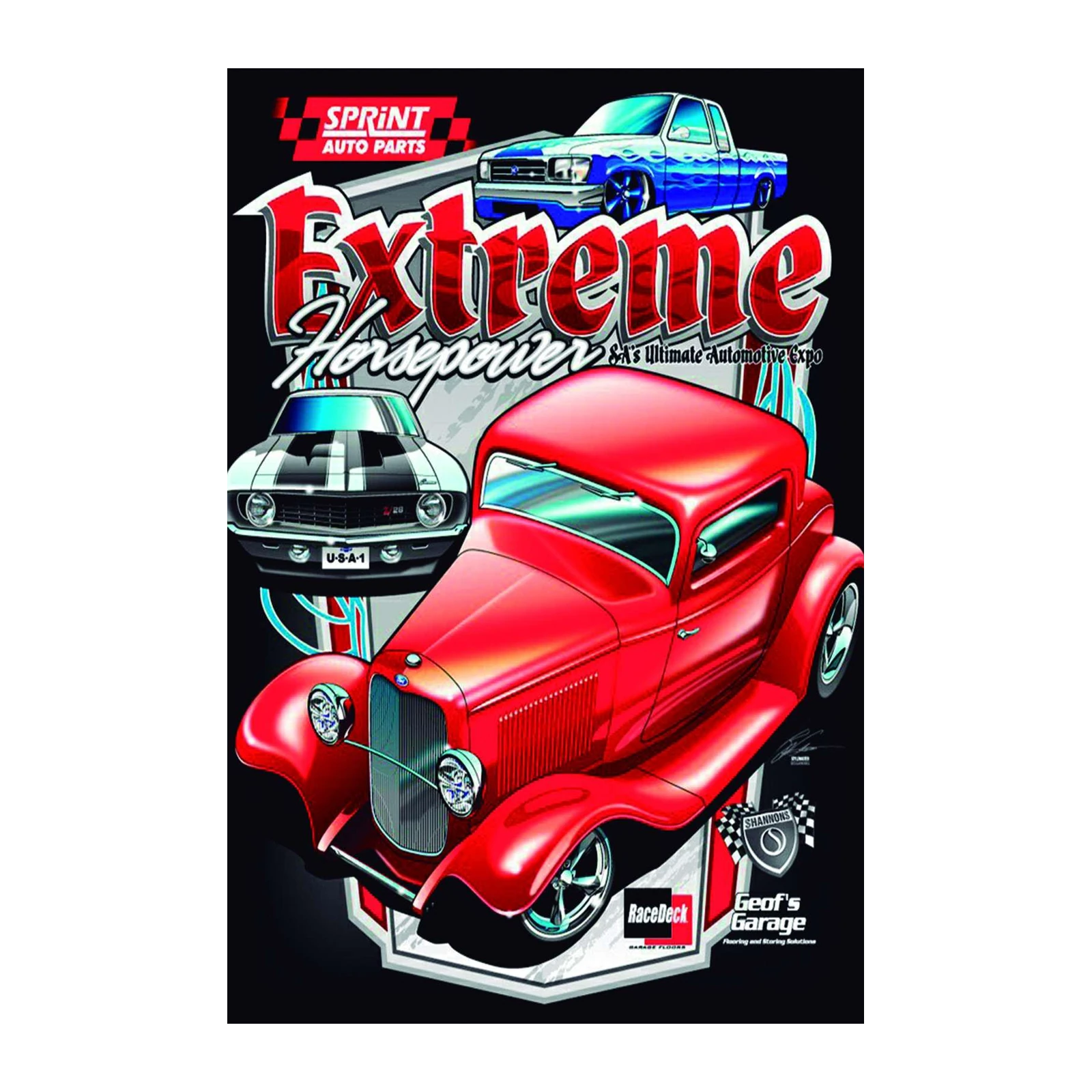 Extreme Hot Rod & Muscle Car Wall Art