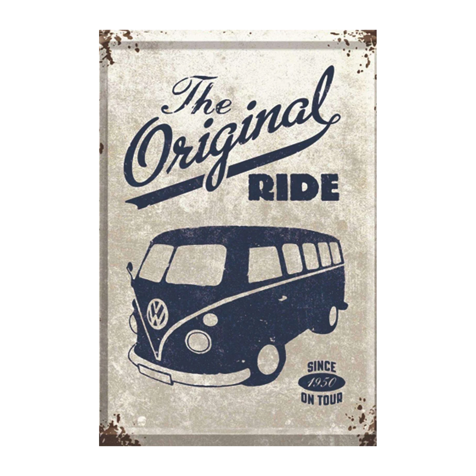 Retro VW Bus "Original Ride" Wall Art