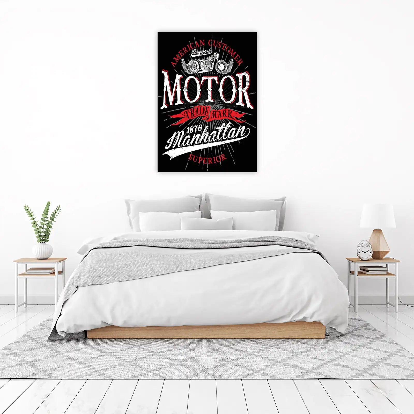 American Rider Motor Manhattan Wall Art