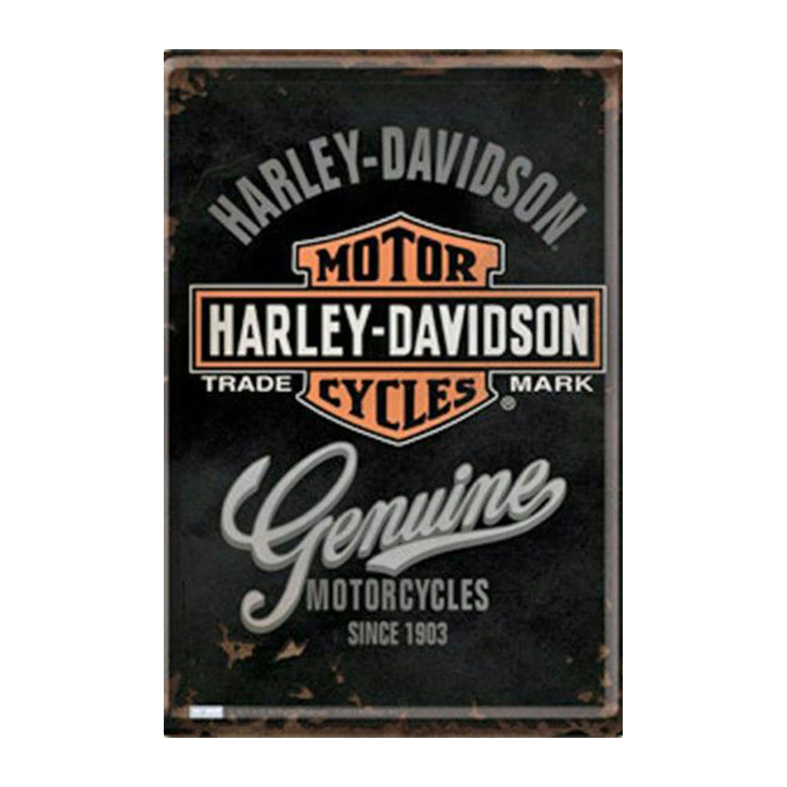 Harley-Davidson Vintage Logo Wall Art