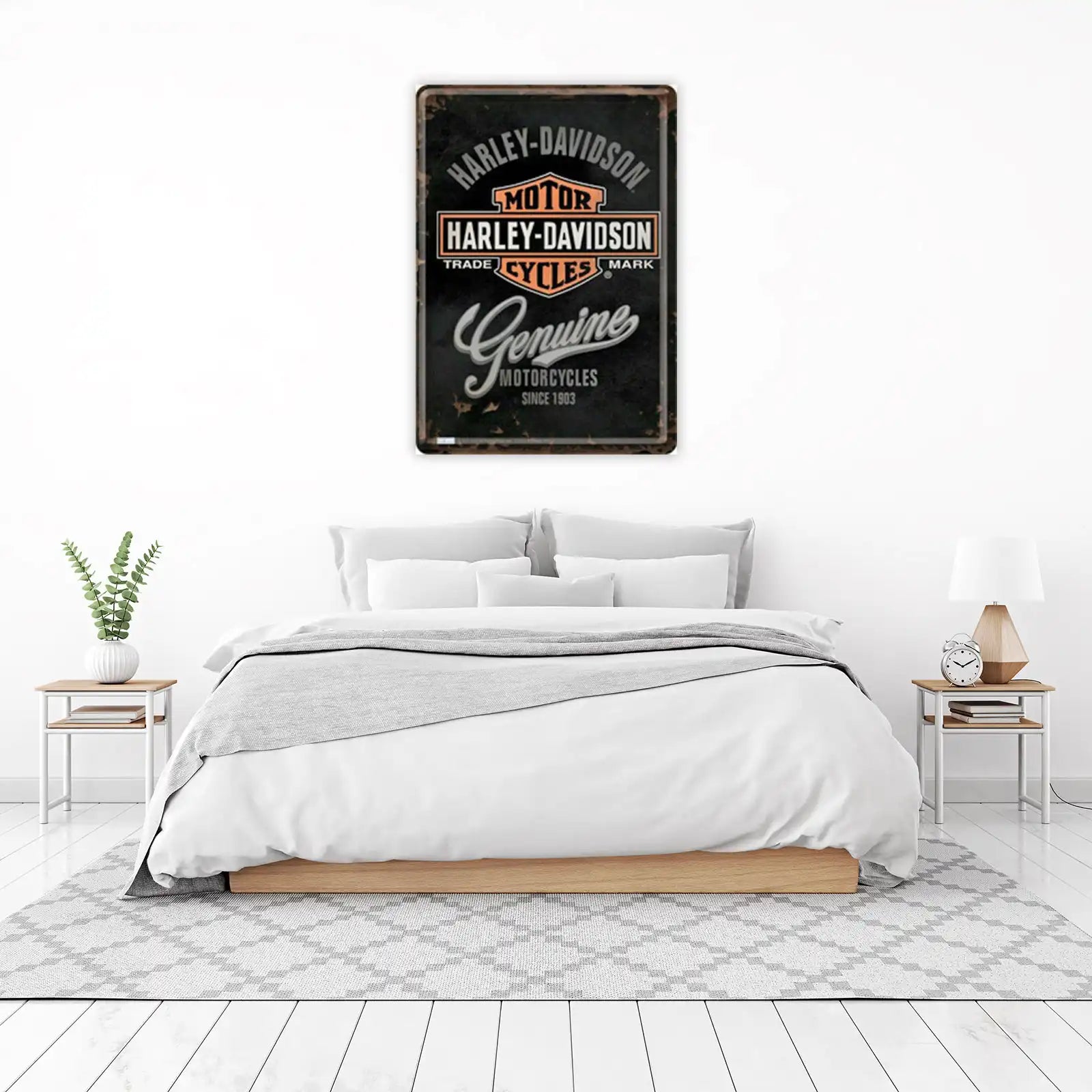 Harley-Davidson Vintage Logo Wall Art