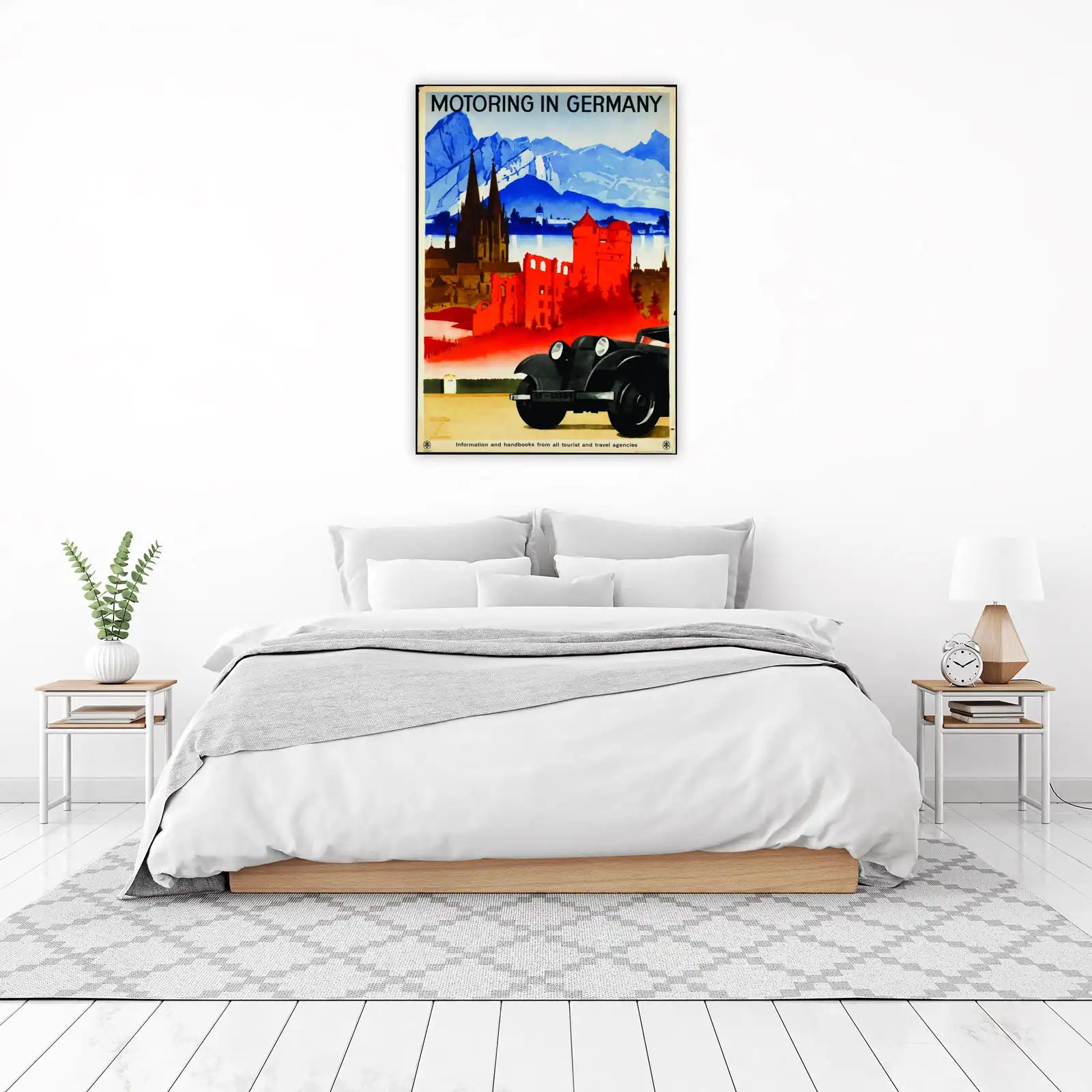 Vintage Motoring Germany Wall Art