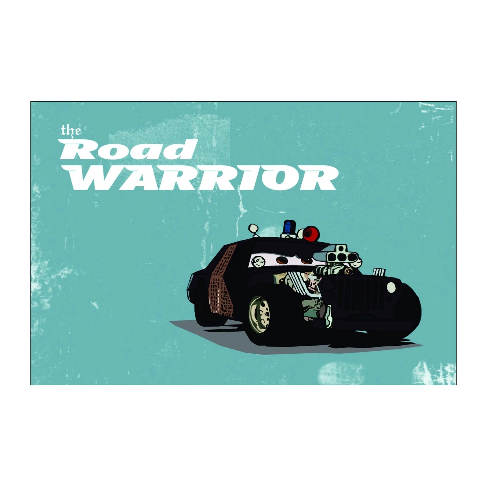 The Road Warrior Iconic Car Wall Art