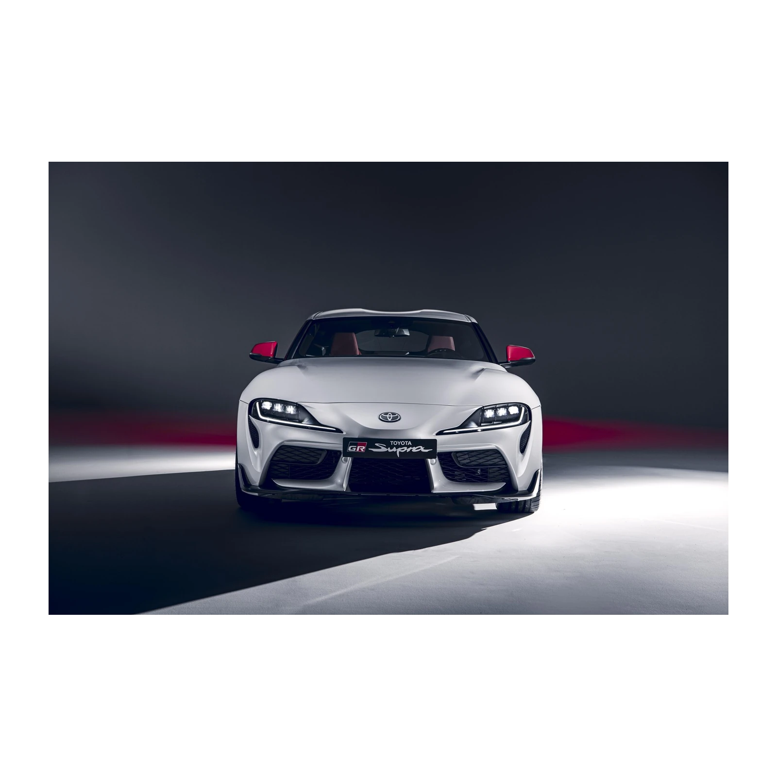Dynamic White Supra GR Wall Art
