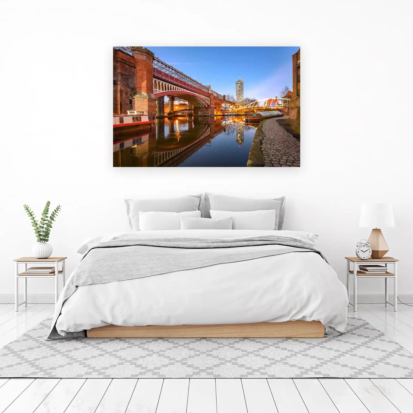 Manchester Canal Bridge & Skyline Wall Art