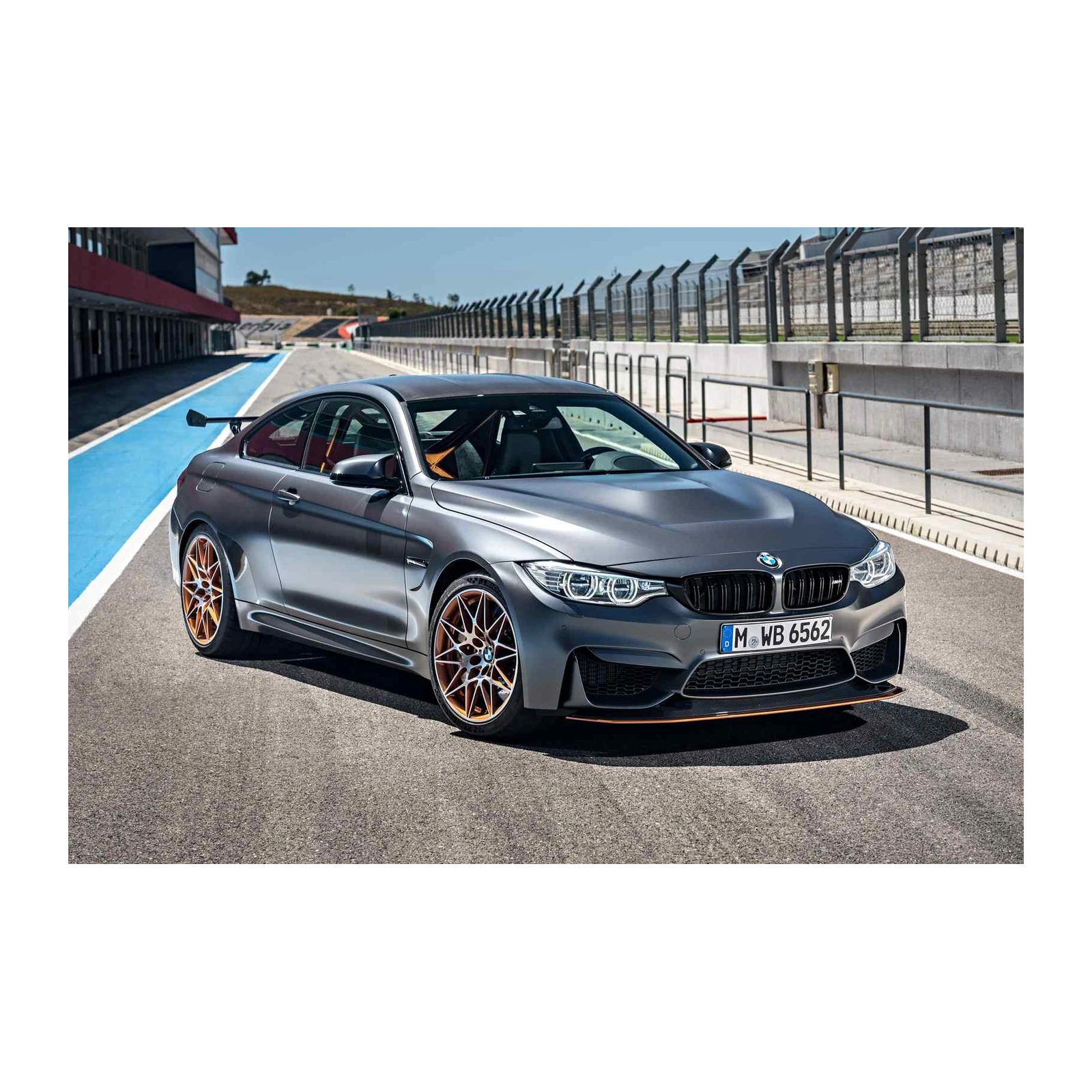Dynamic BMW M4 Track Car Wall Art