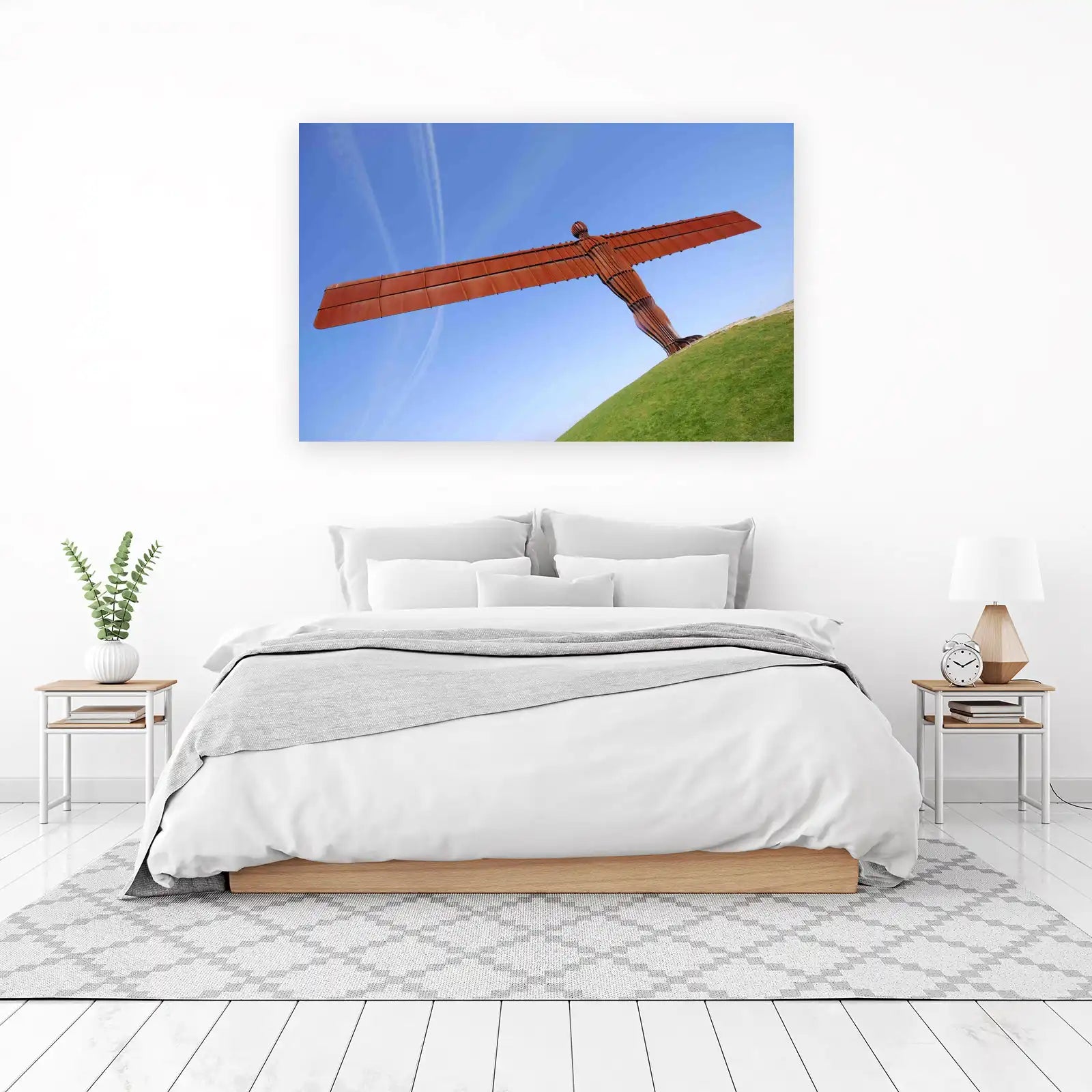 Majestic Angel of the North Wall Art