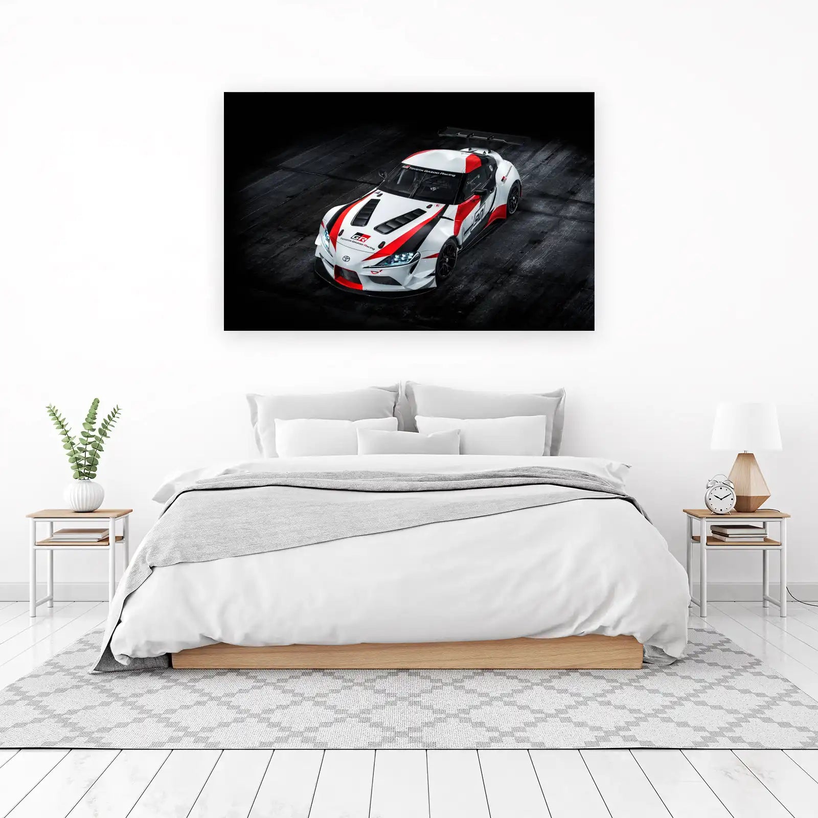 GR Supra Racing Car Wall Art Wall Art