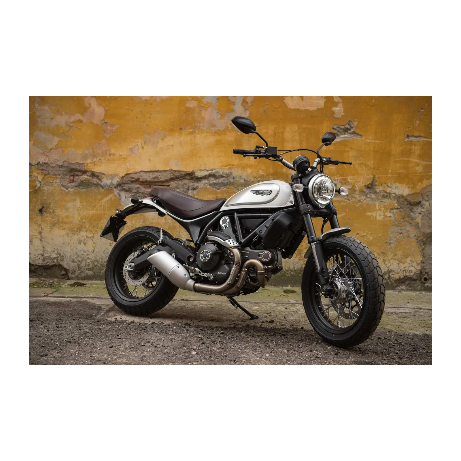 Classic Ducati Scrambler Wall Art Wall Art
