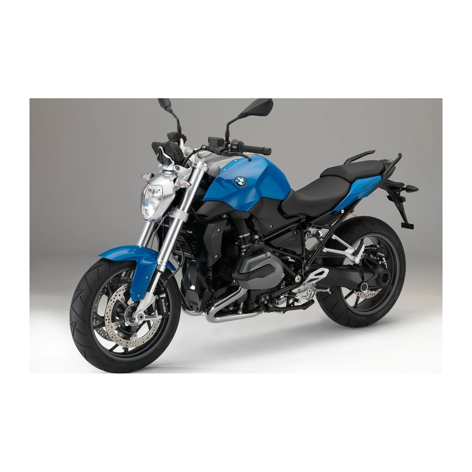 Dynamic Blue BMW Motorcycle Art Wall Art