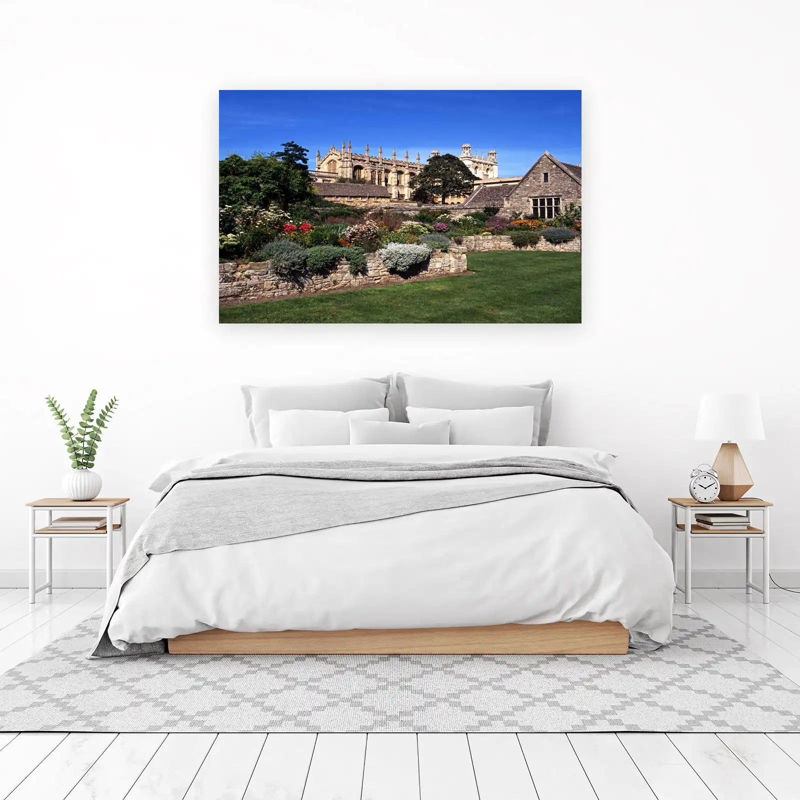 Historic English Garden Architecture Wall Art