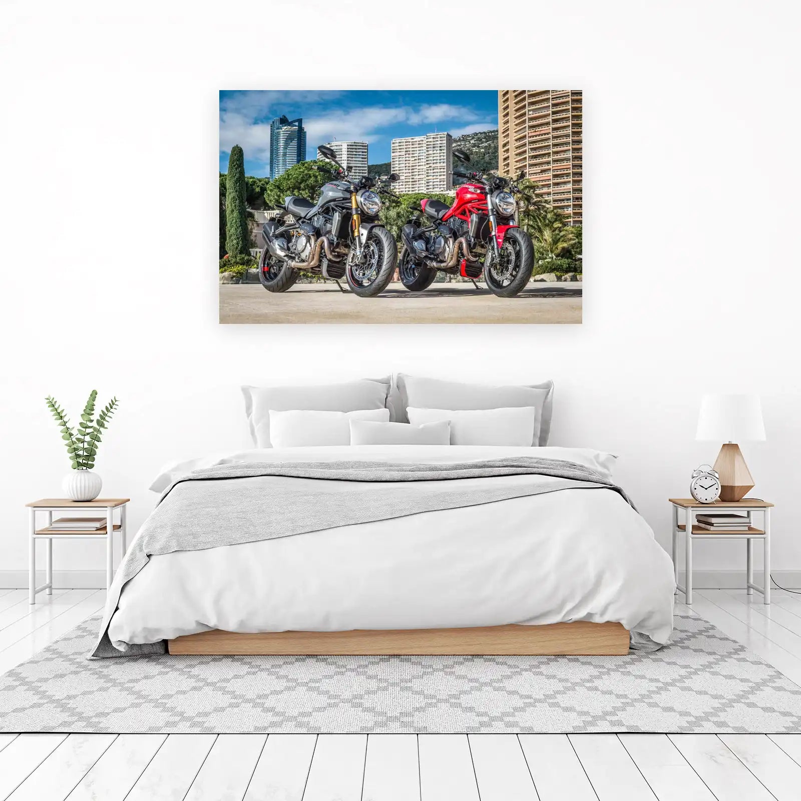 Ducati Power Duo Motorcycle Wall Art