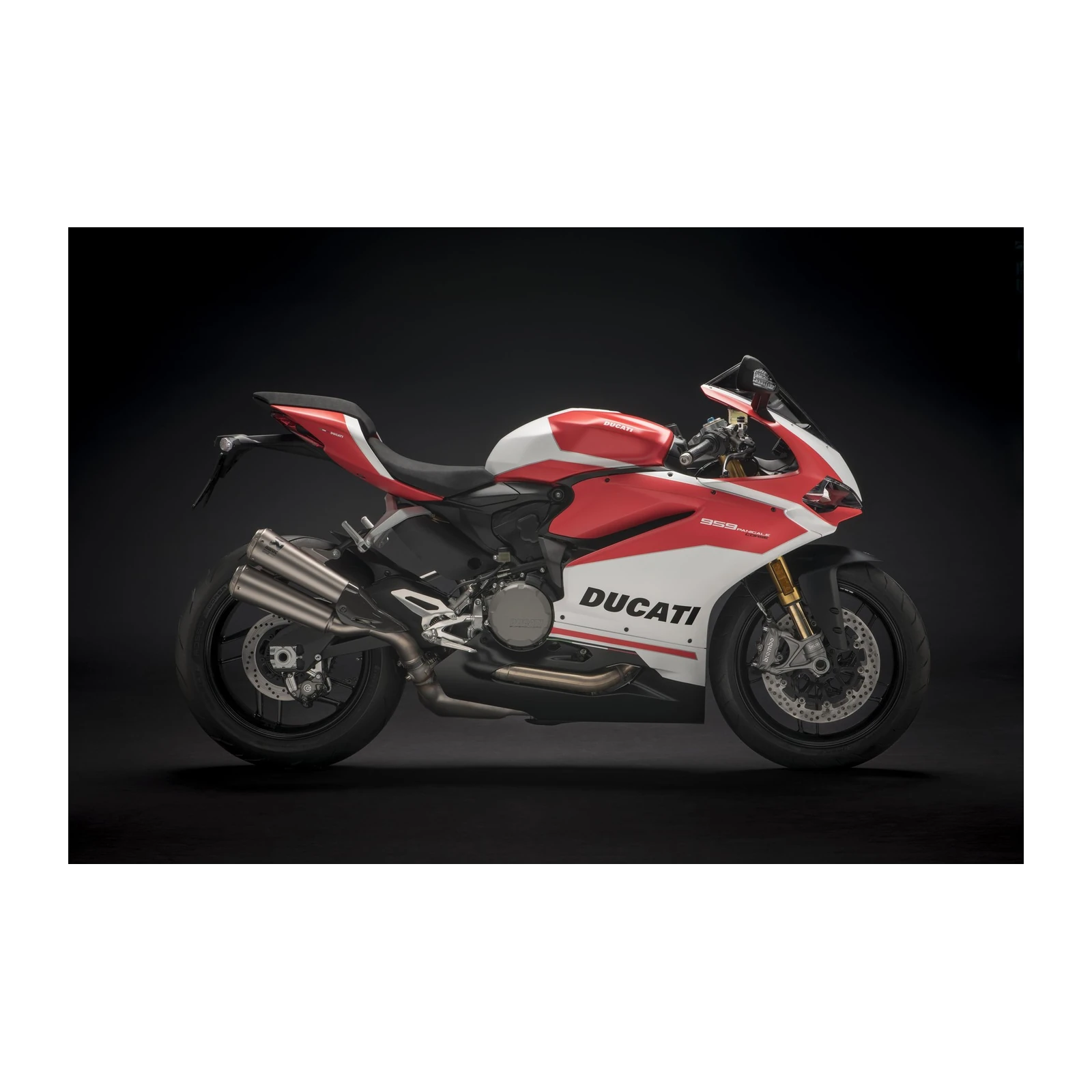 Ducati 959 Panigale Speed Red Wall Art
