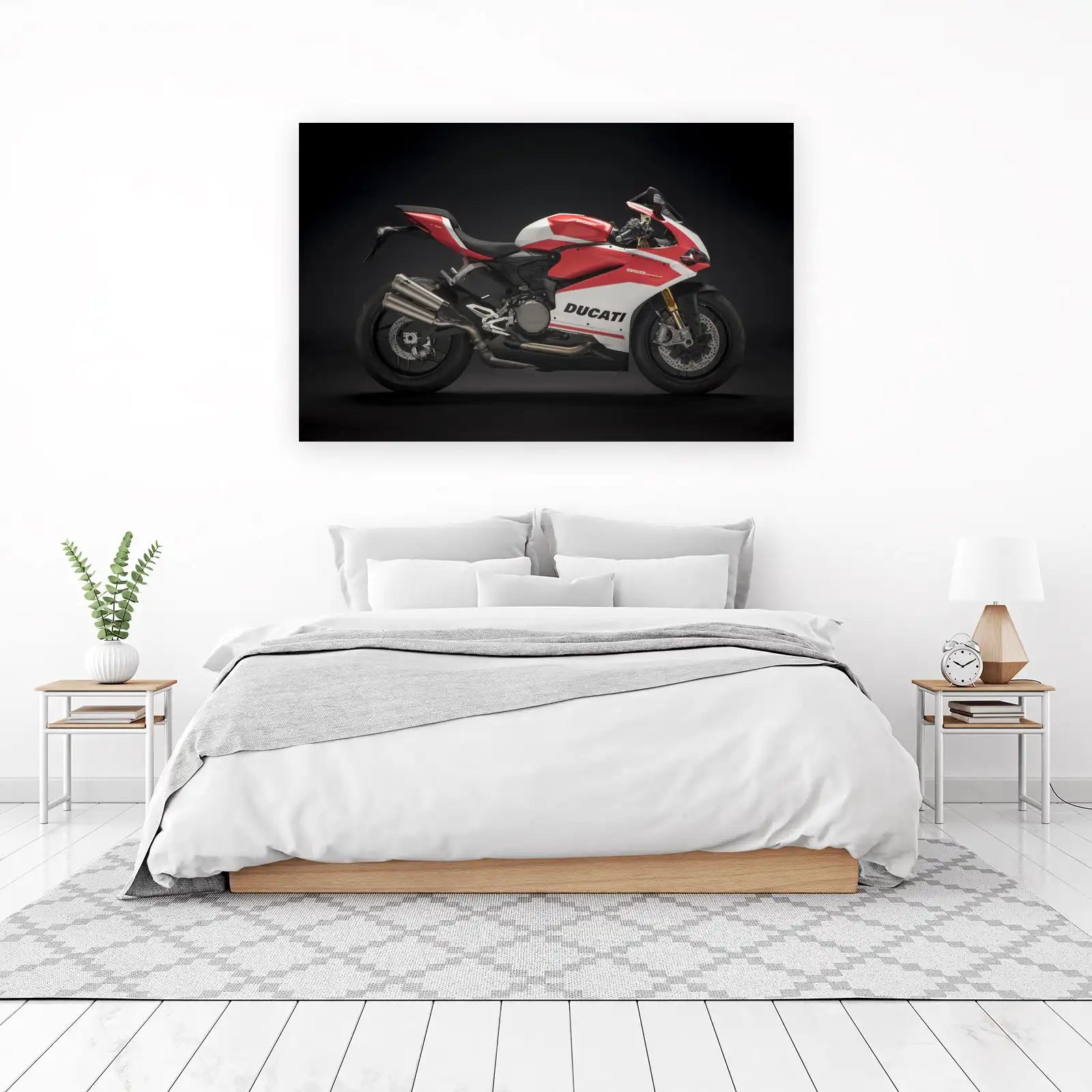 Ducati 959 Panigale Speed Red Wall Art