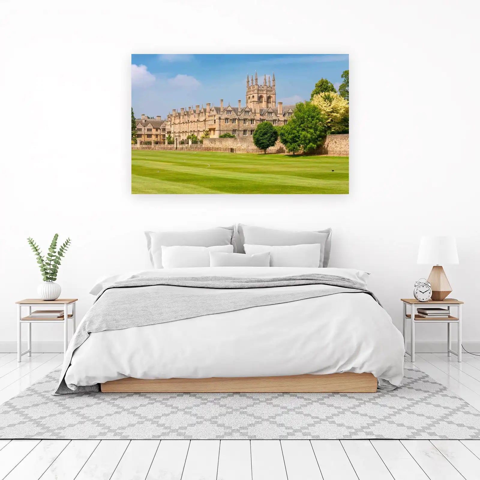Oxford College Lawn Wall Art