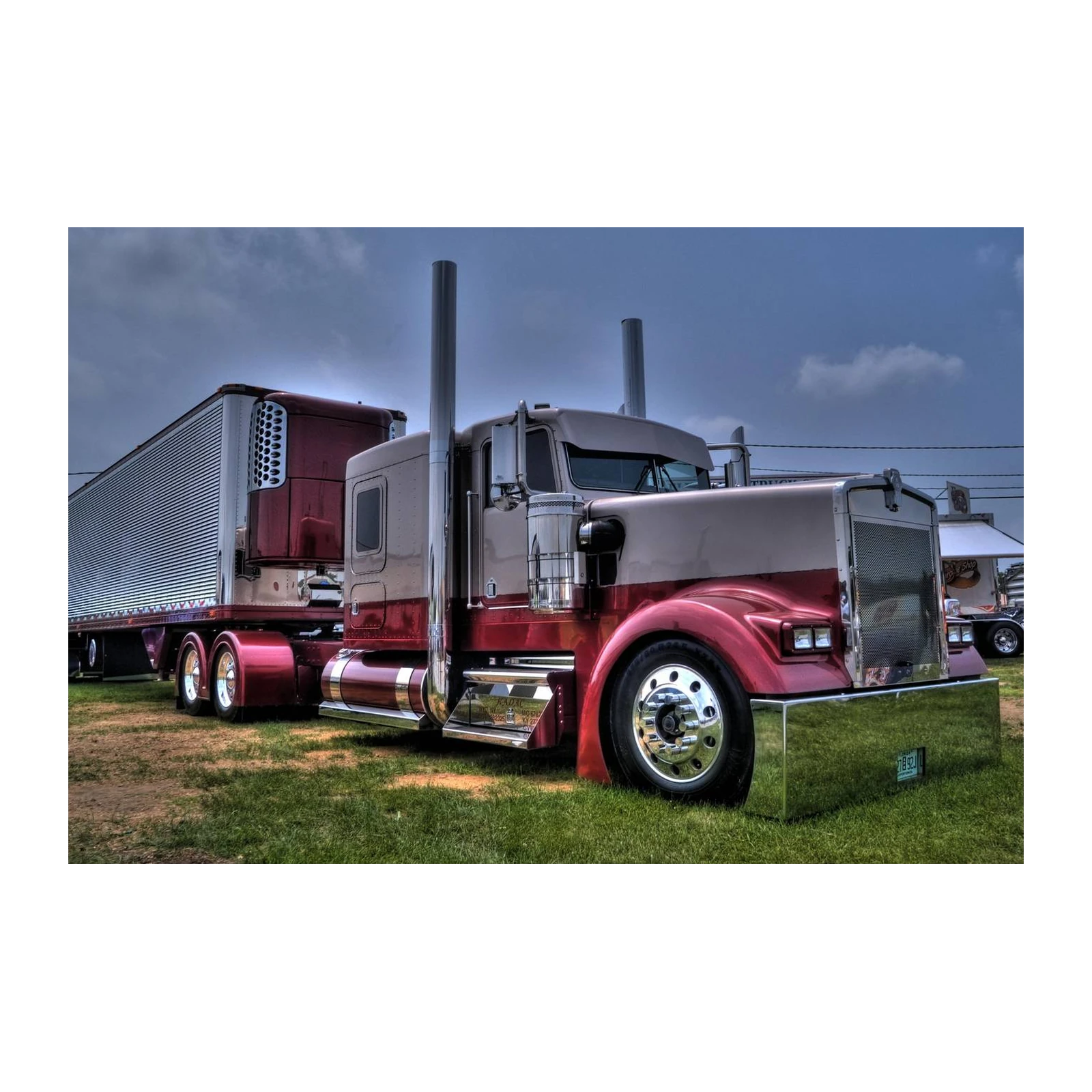 Show-Stopping Peterbilt Truck Wall Art