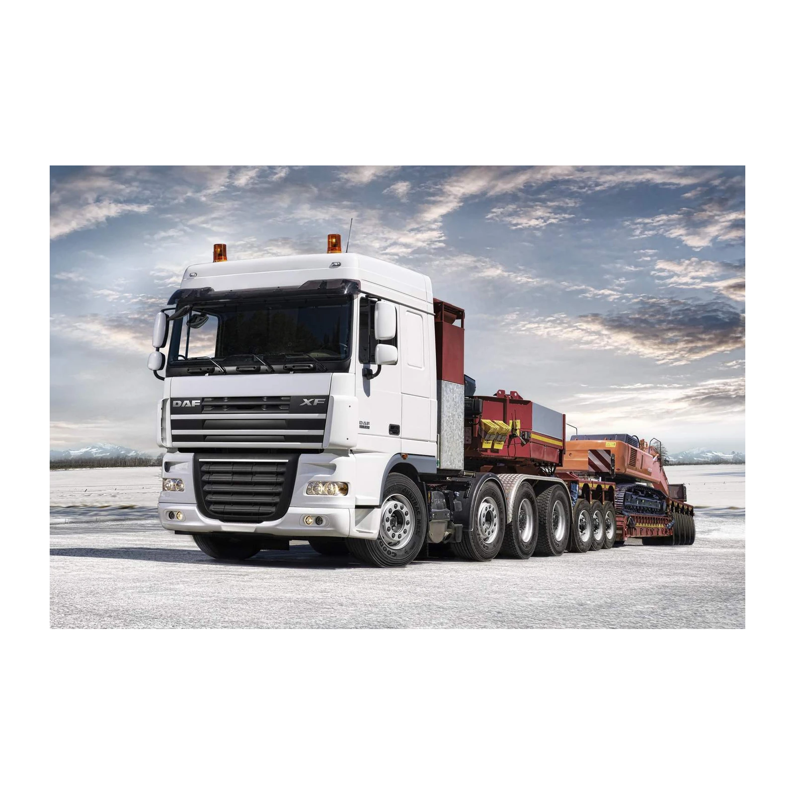 Powerful DAF Truck Heavy Haulage Wall Art