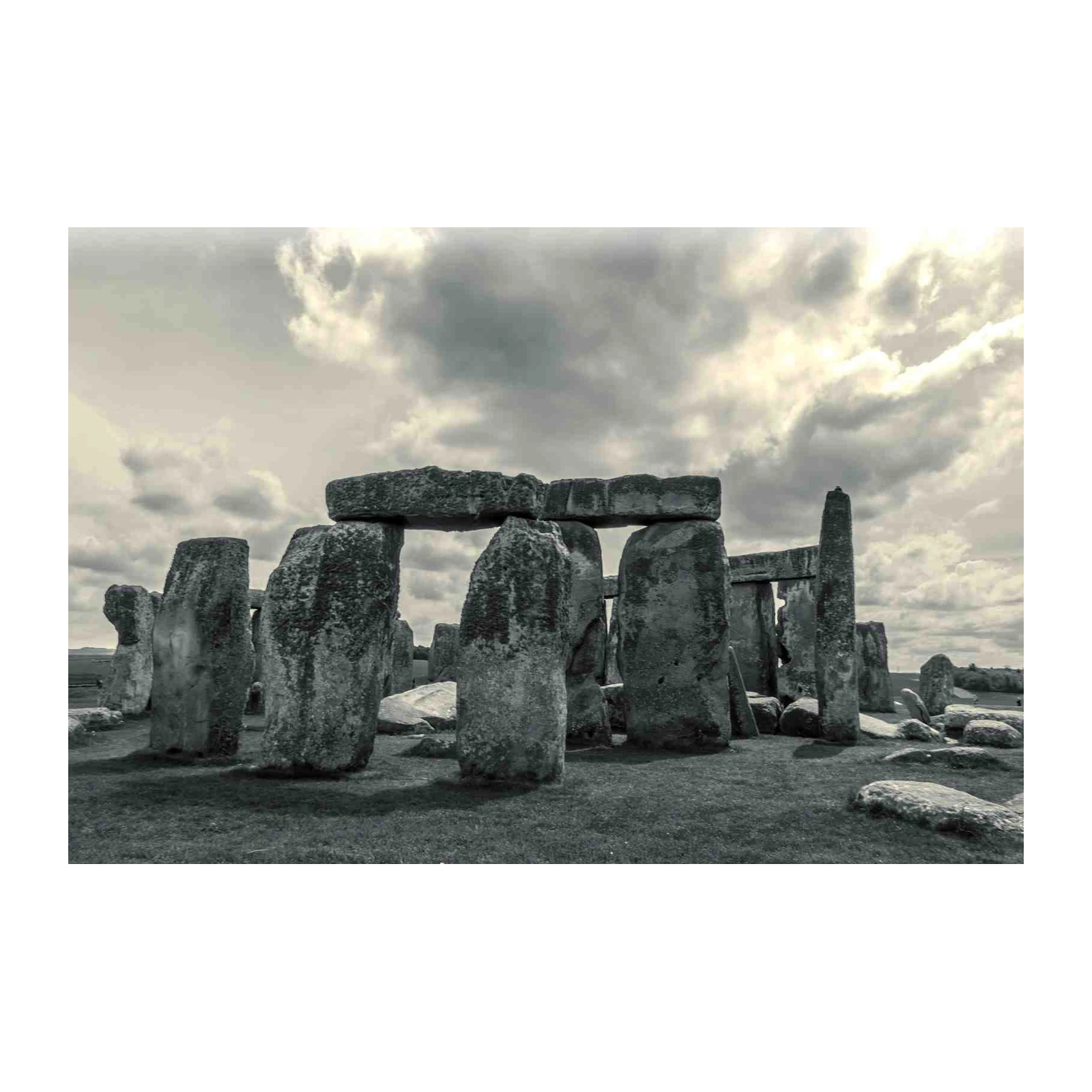 Mysterious Stonehenge Ancient Monoliths Wall Art