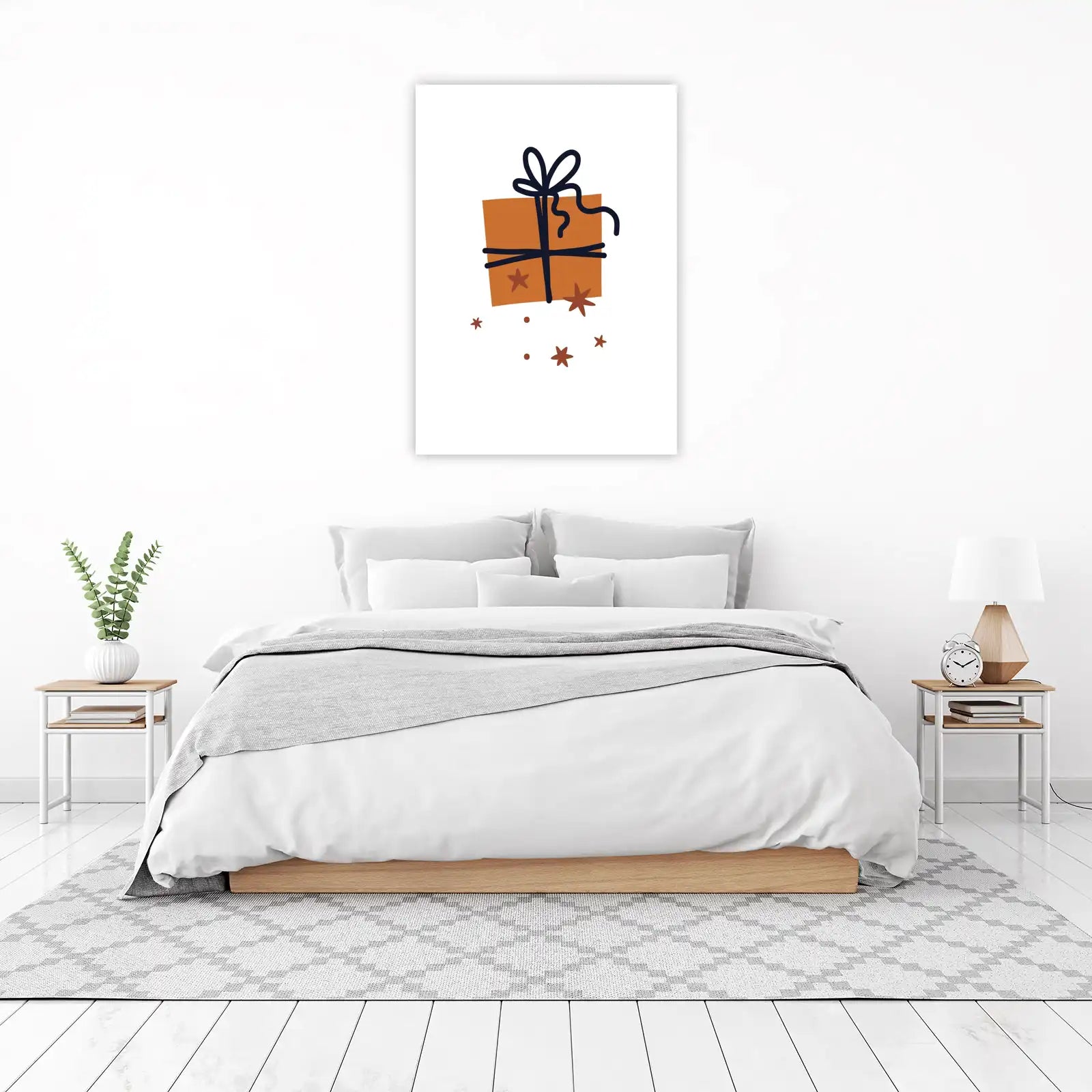 Boho Gift Abstract Art Wall Art
