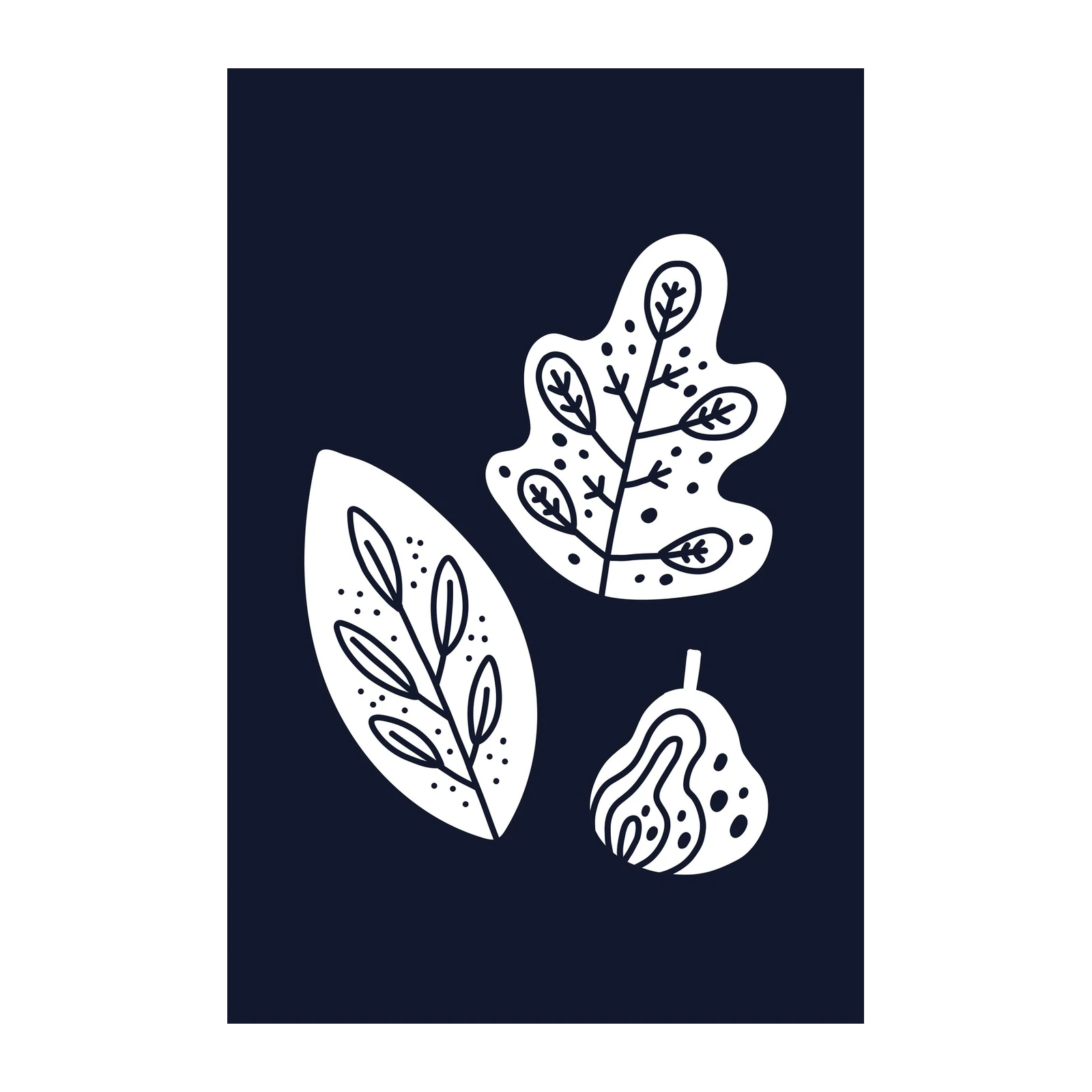 Modern Botanical Trio Wall Art