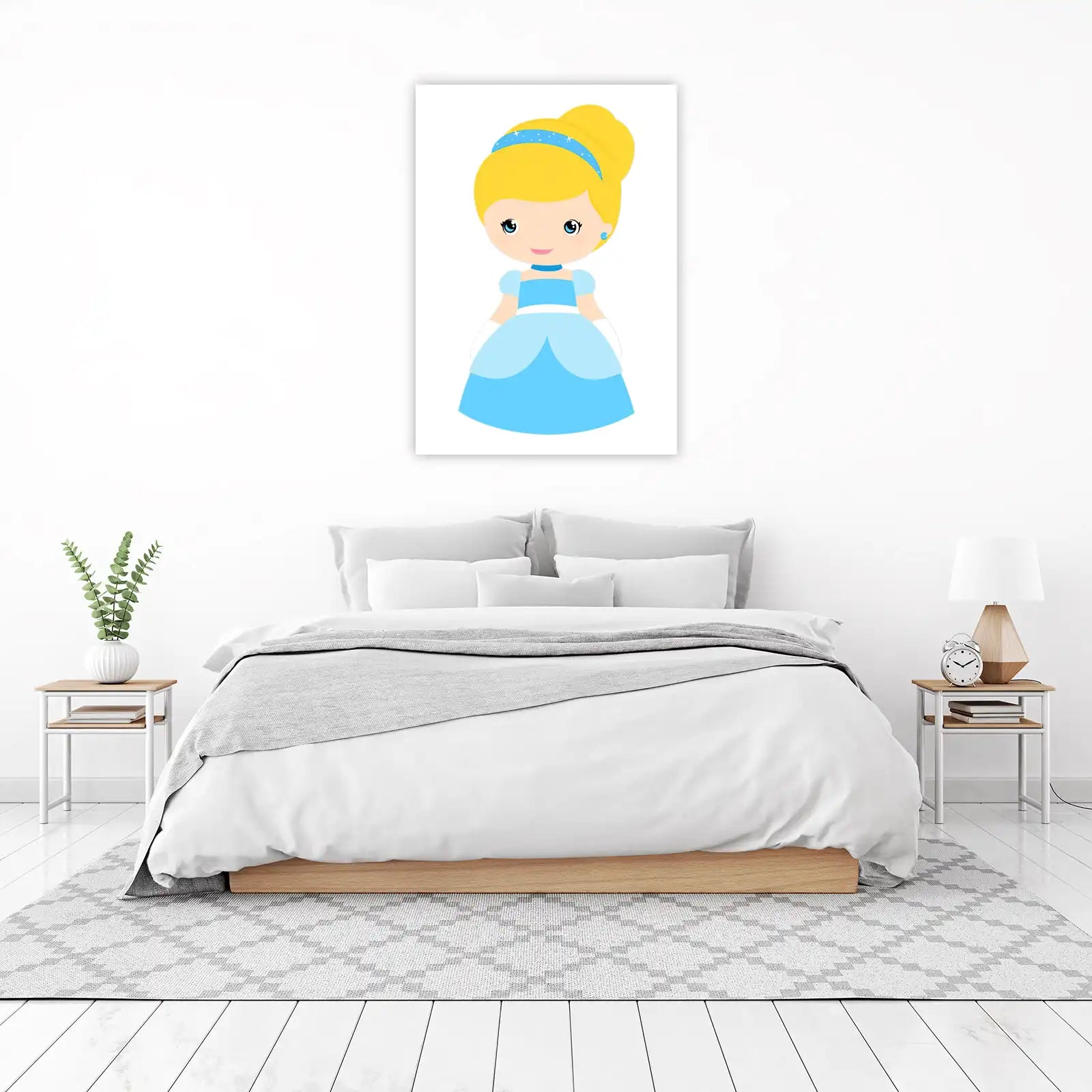 Enchanting Princess Art - Kids Room Wall Art