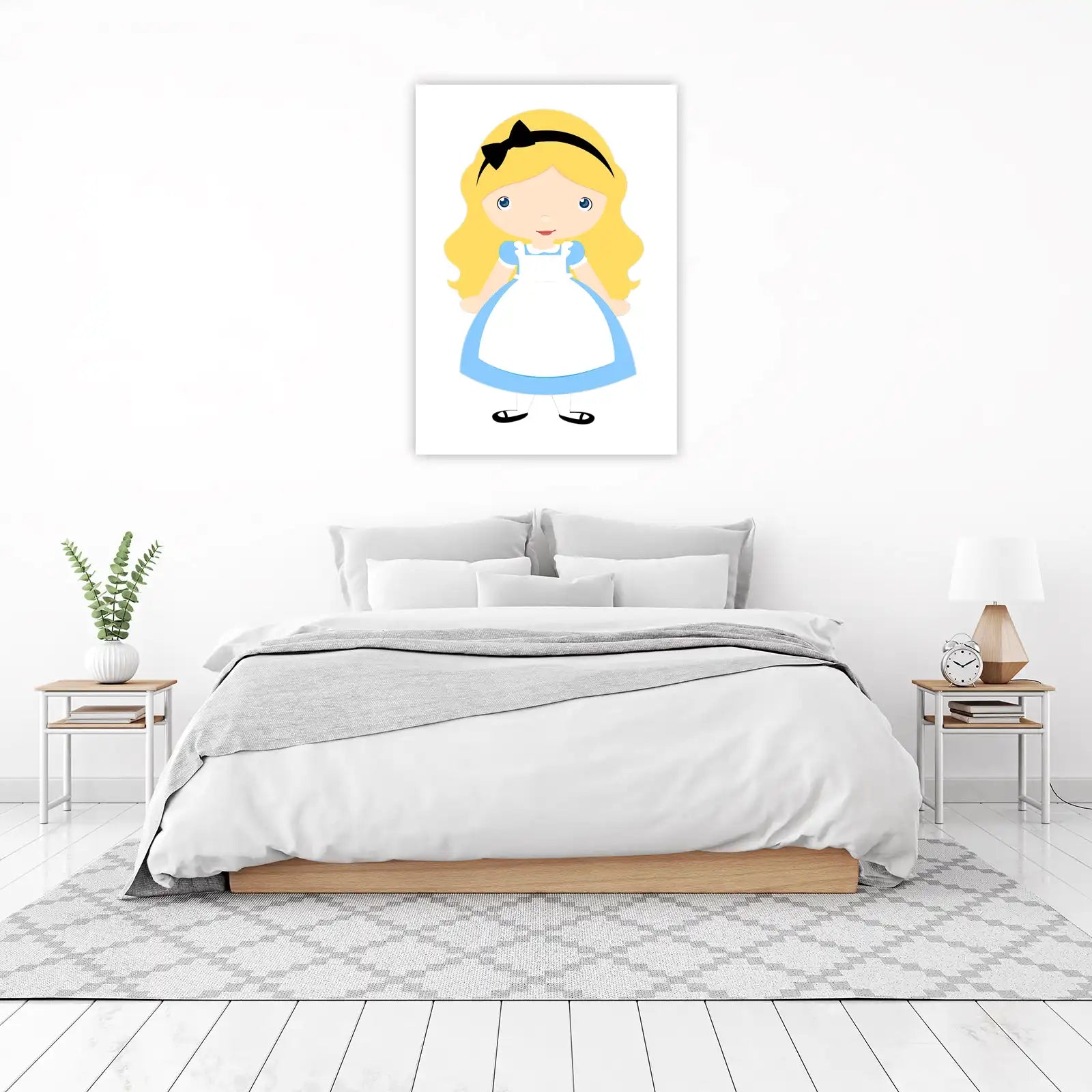 Whimsical Alice in Wonderland Wall Art