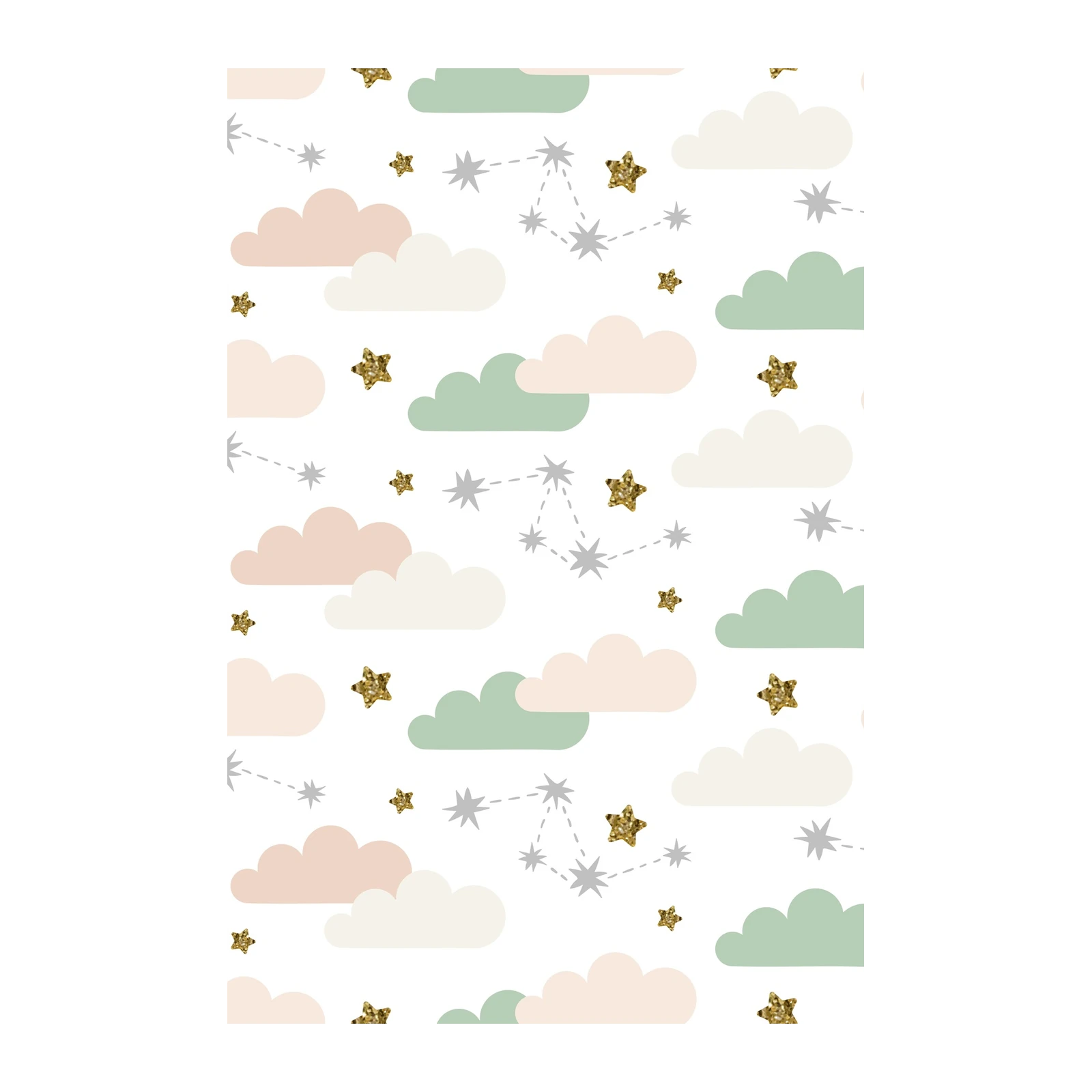 Celestial Dreams Cloud & Star Wall Art