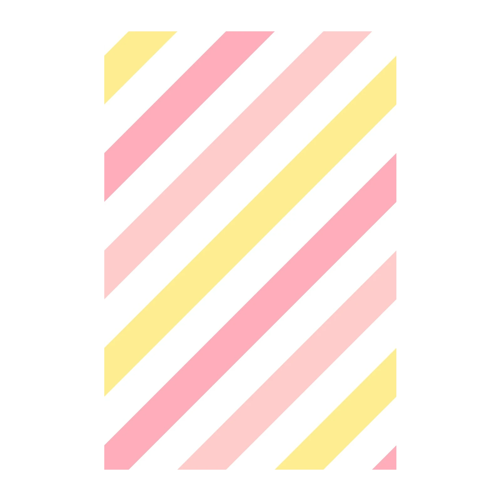 Pastel Stripes Wall Art Wall Art