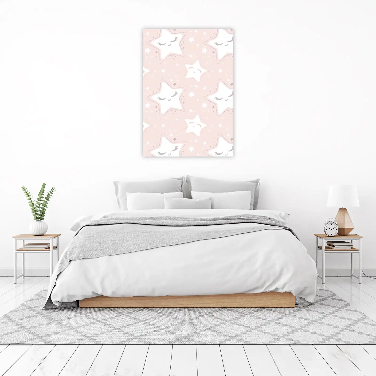 Dreamy Star Nursery Art Wall Art