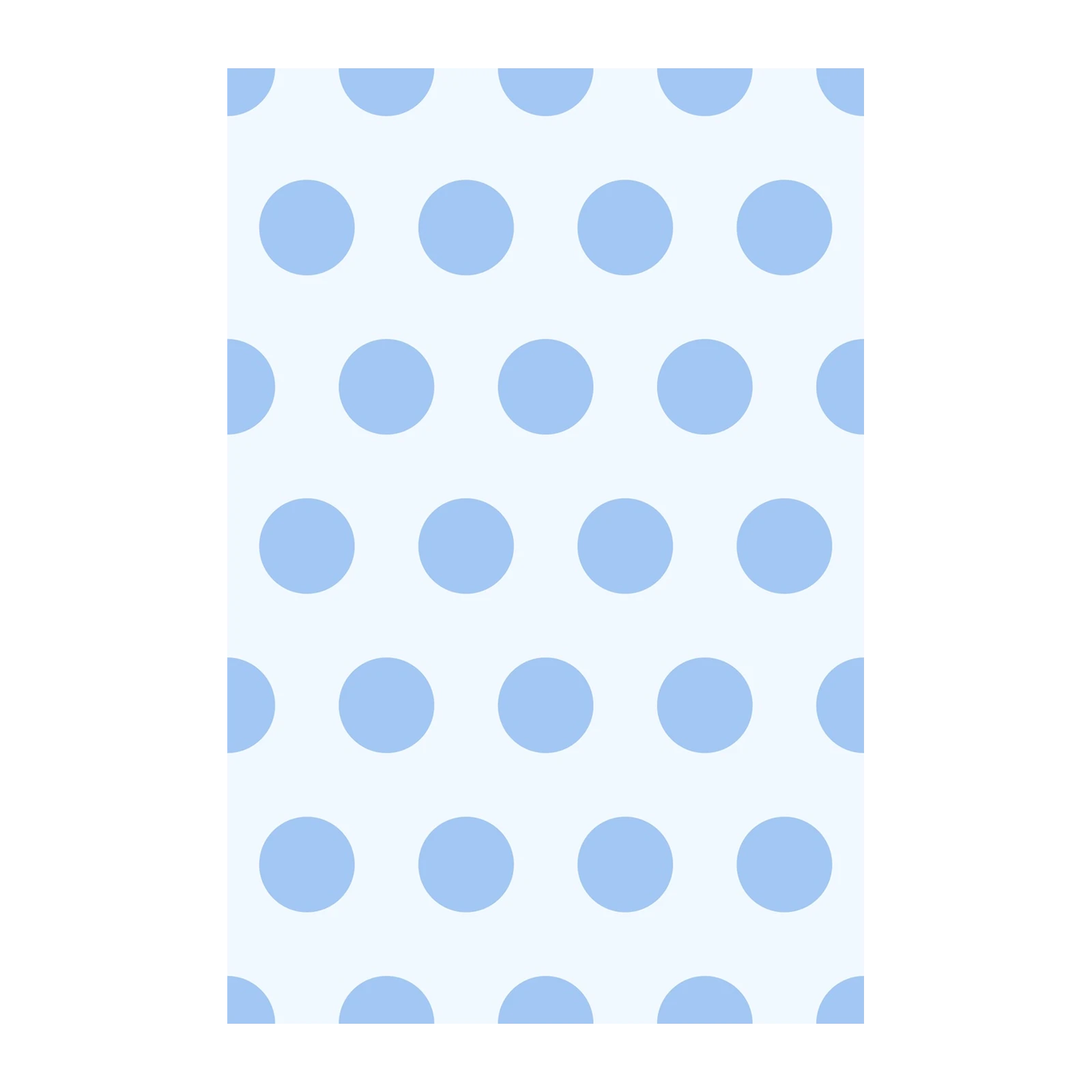Sky Blue Polka Dot Wall Art Wall Art