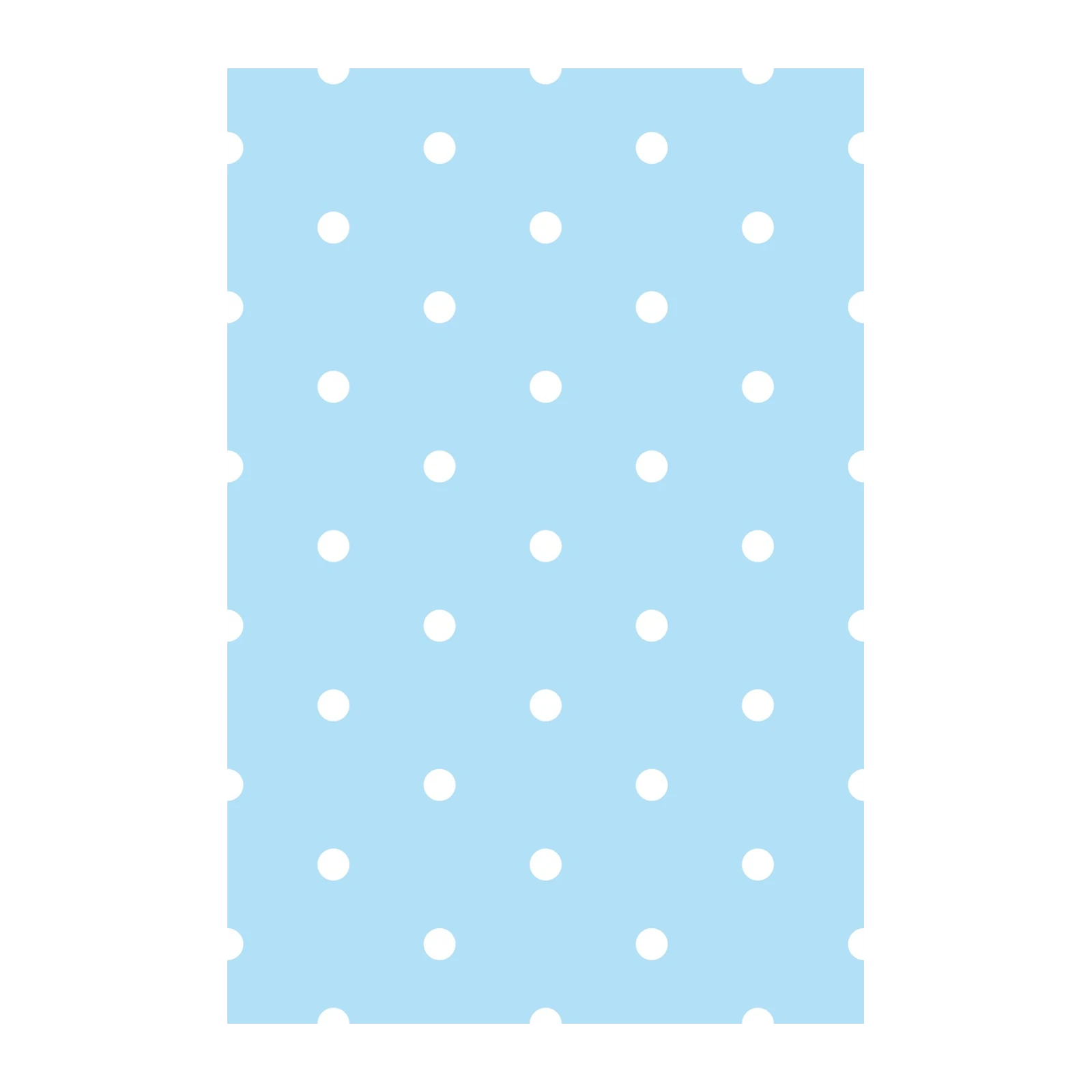 Blue Polka Dot Minimalist Wall Art