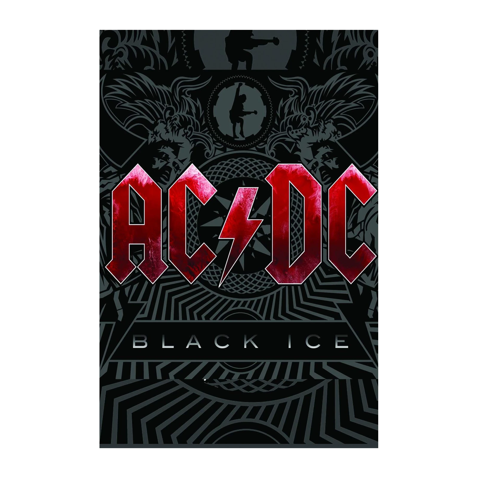 AC/DC Black Ice Rock Album Art Wall Art