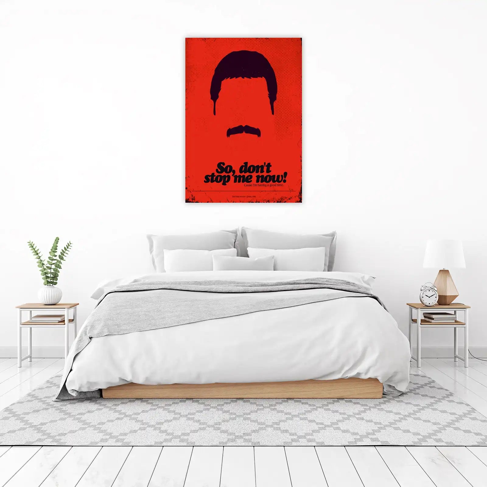 Freddie Mercury "Don't Stop Me Now" Wall Art