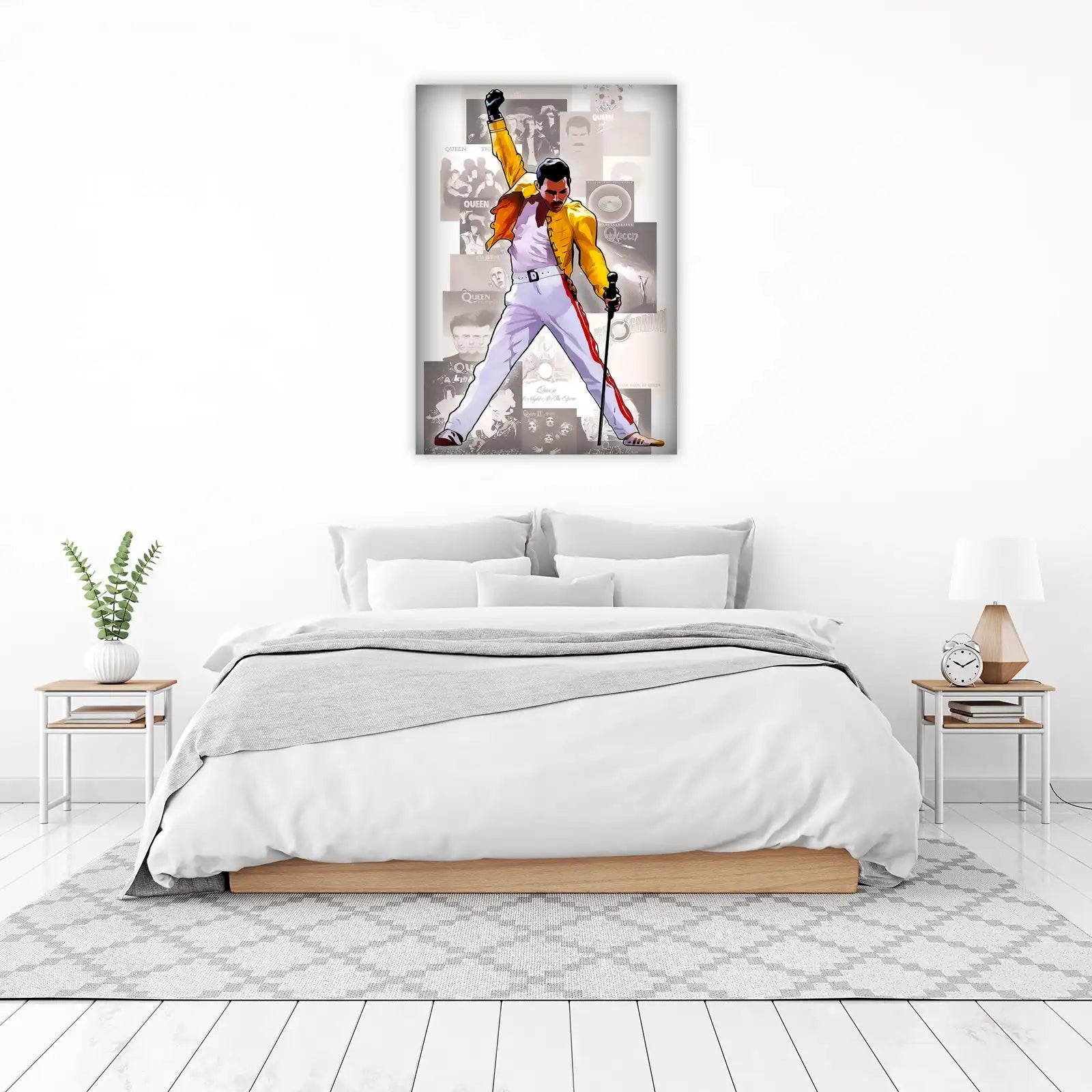 Freddie Mercury Rock Icon Wall Art
