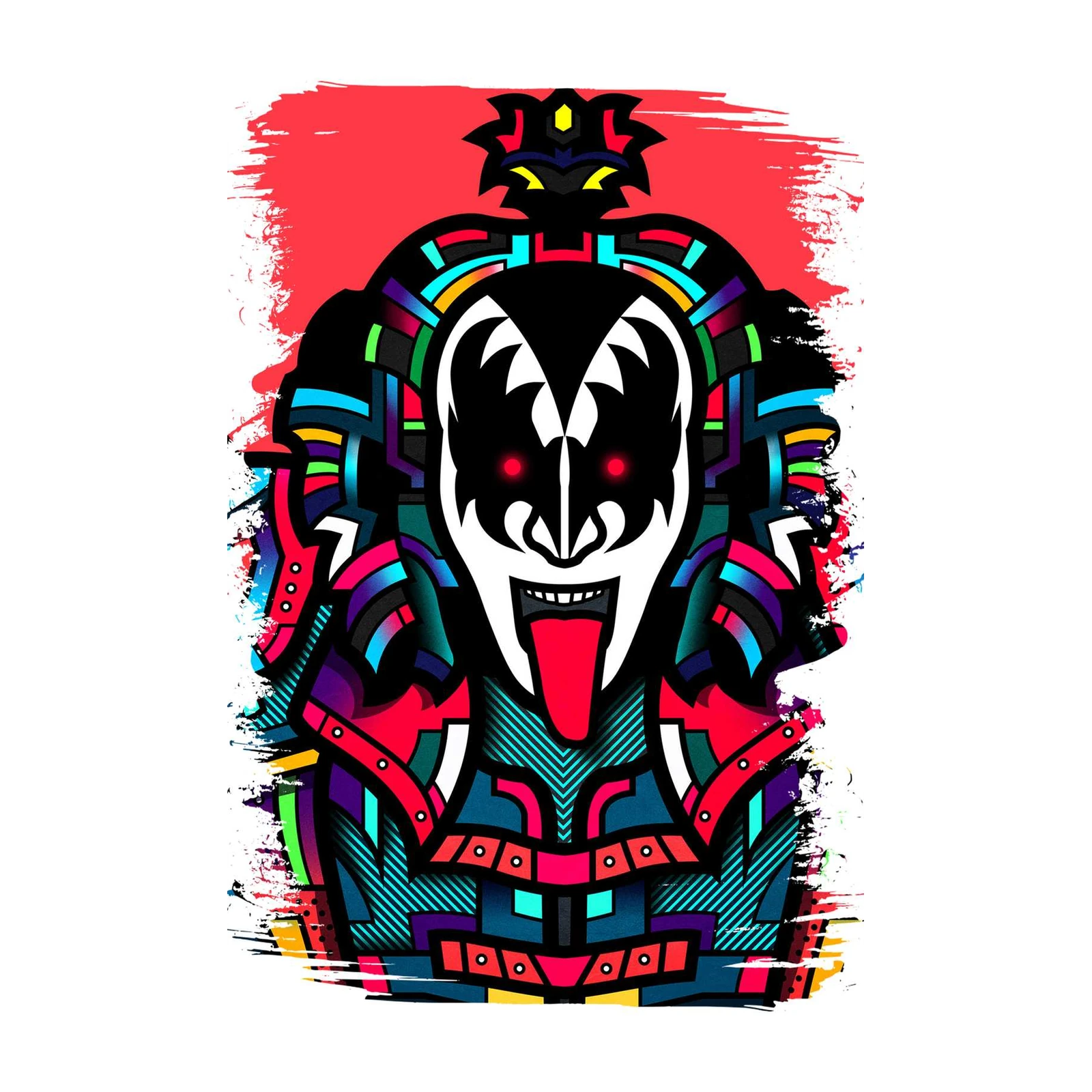 Starchild Kiss "Rock God" Wall Art