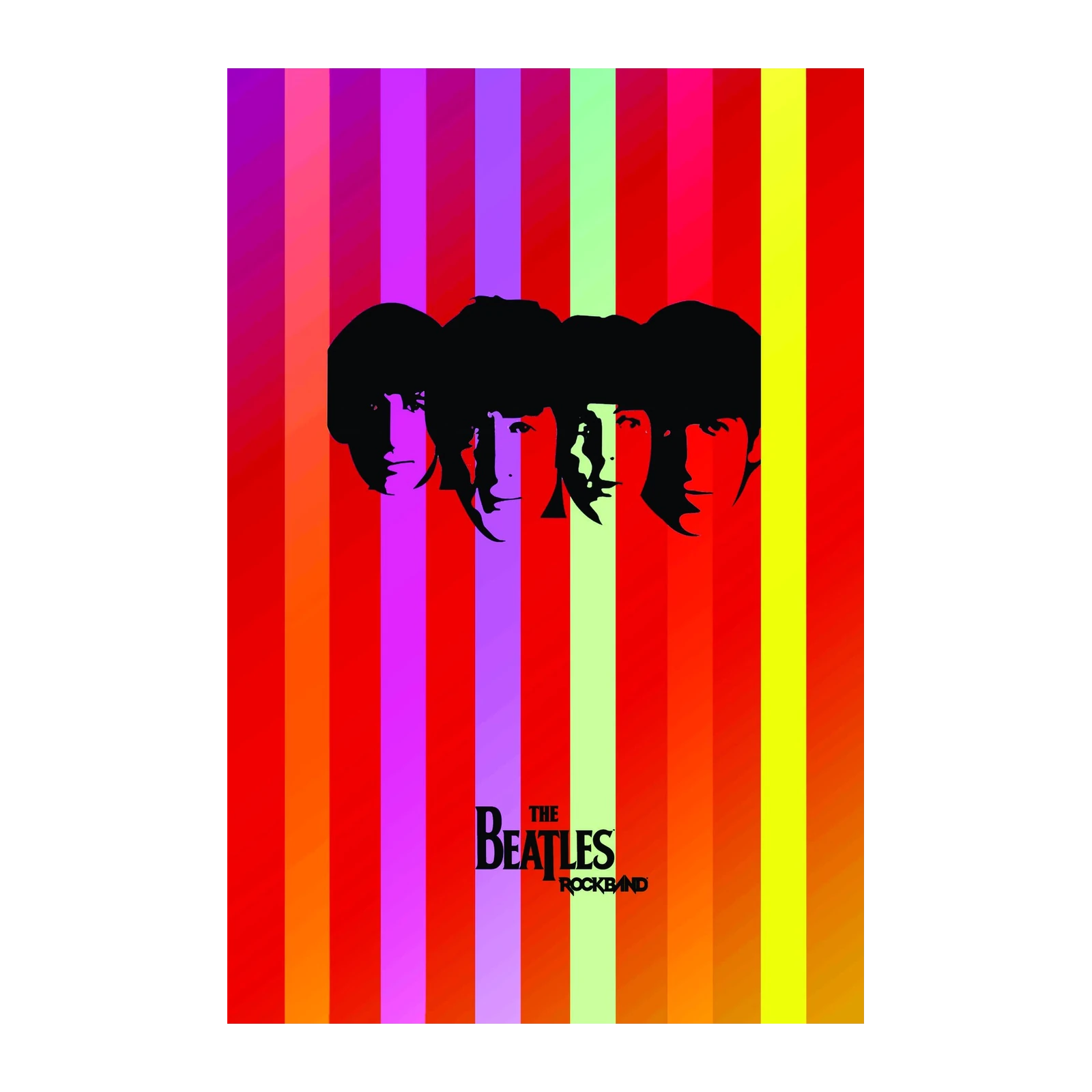 Vibrant Beatles Pop Art Wall Art