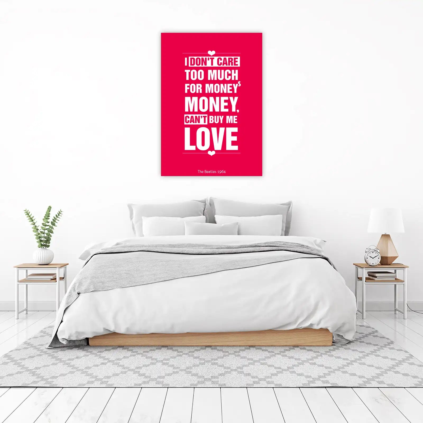 Beatles "Money Can't Buy Love" Wall Art