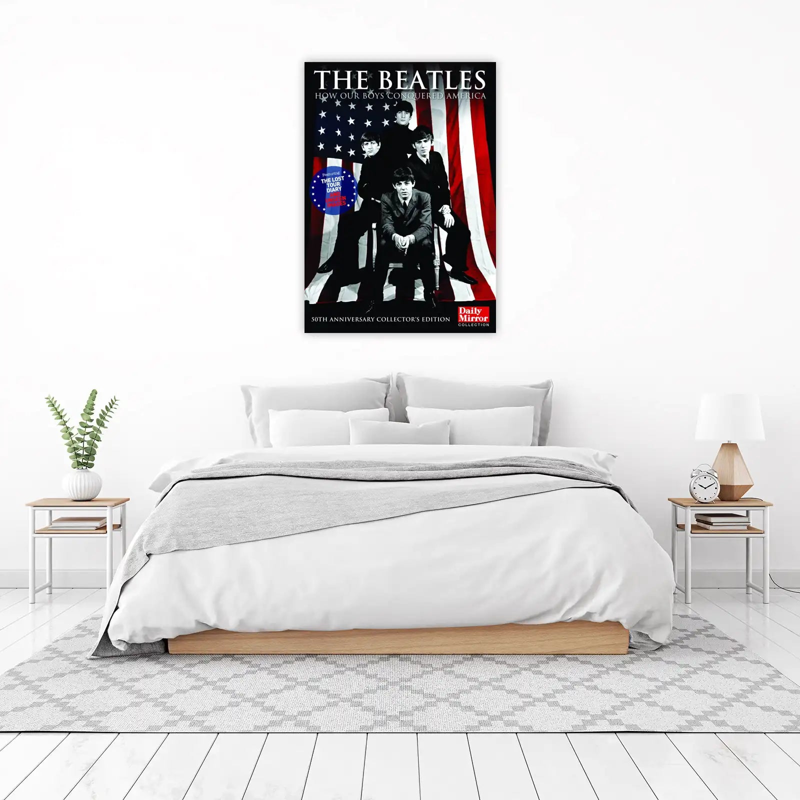 The Beatles Iconic American Tour Wall Art