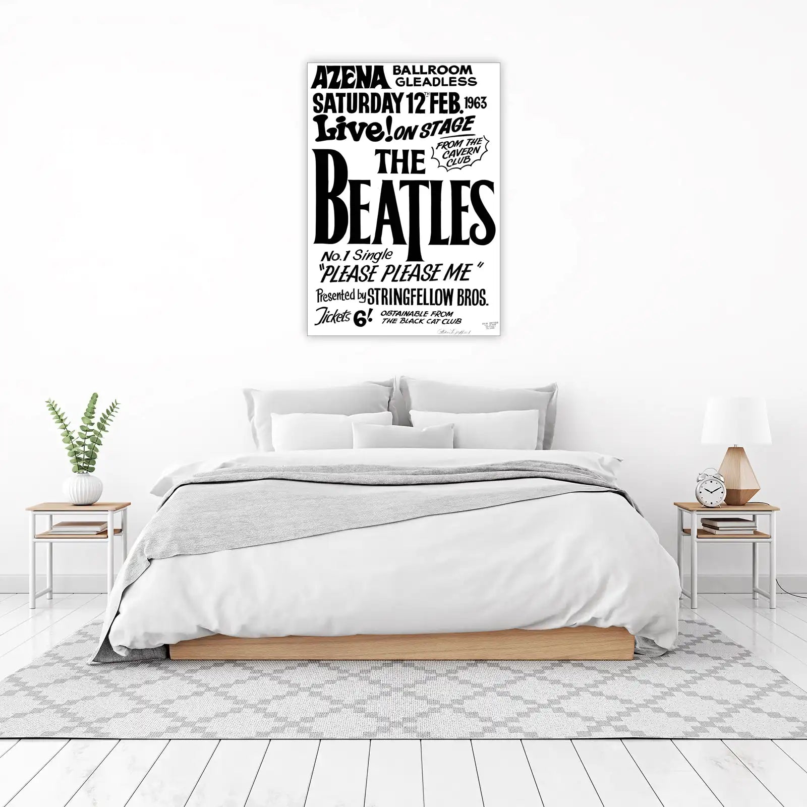 The Beatles 1963 Cavern Club Wall Art