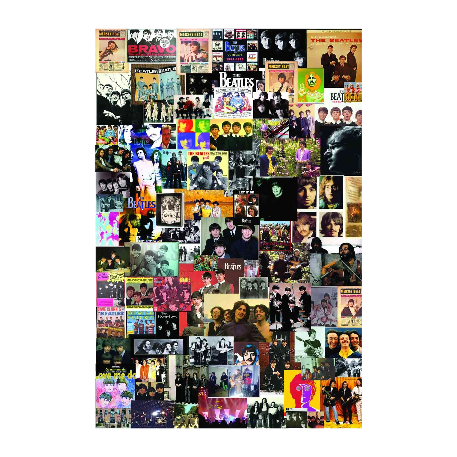 The Beatles Iconic Collage Wall Art