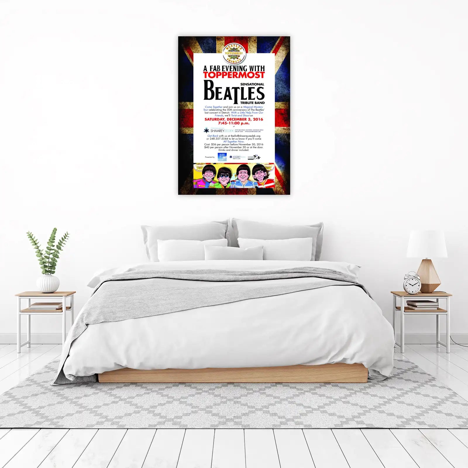 Fab Beatles Tribute Night Wall Art