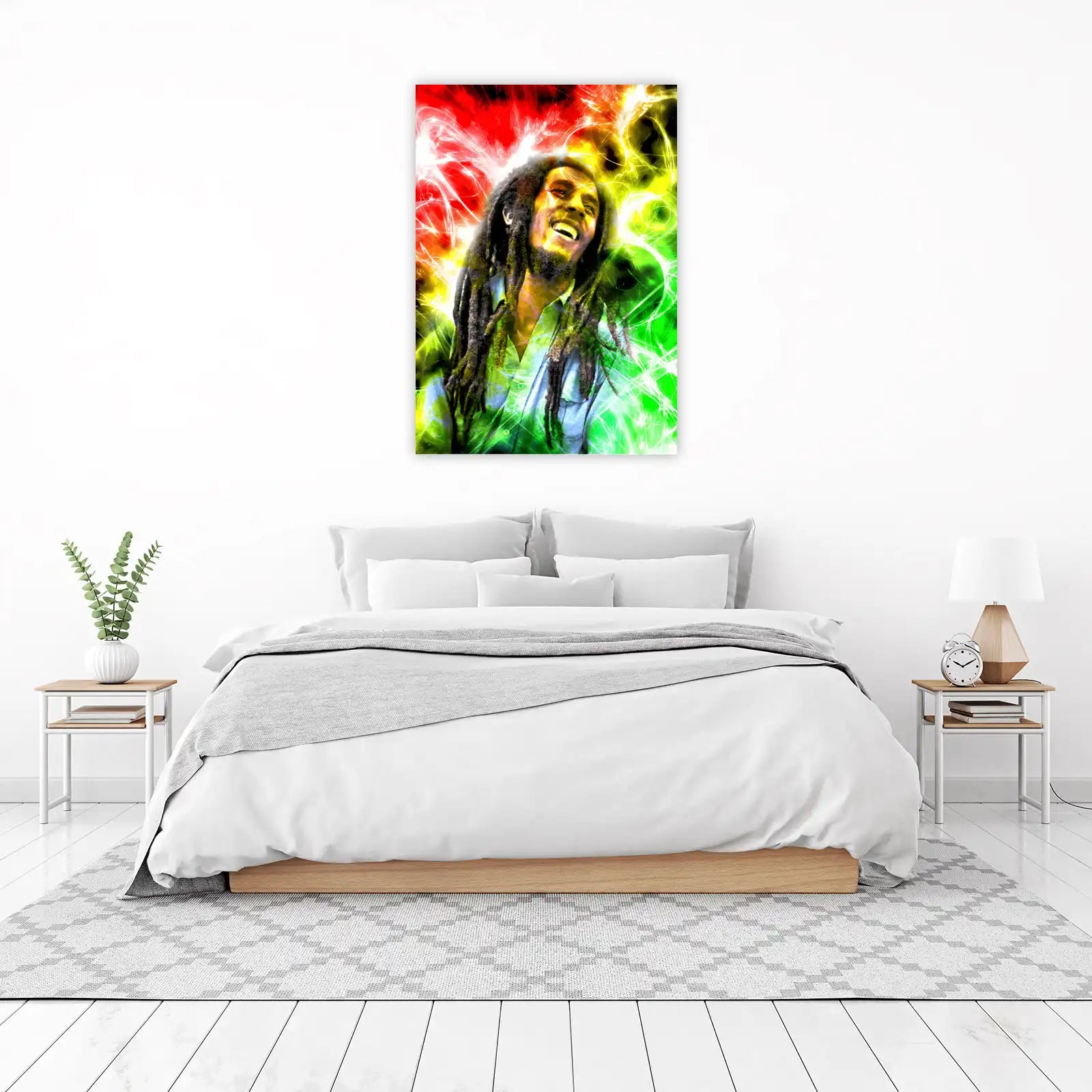 Bob Marley Vibrancy Wall Art