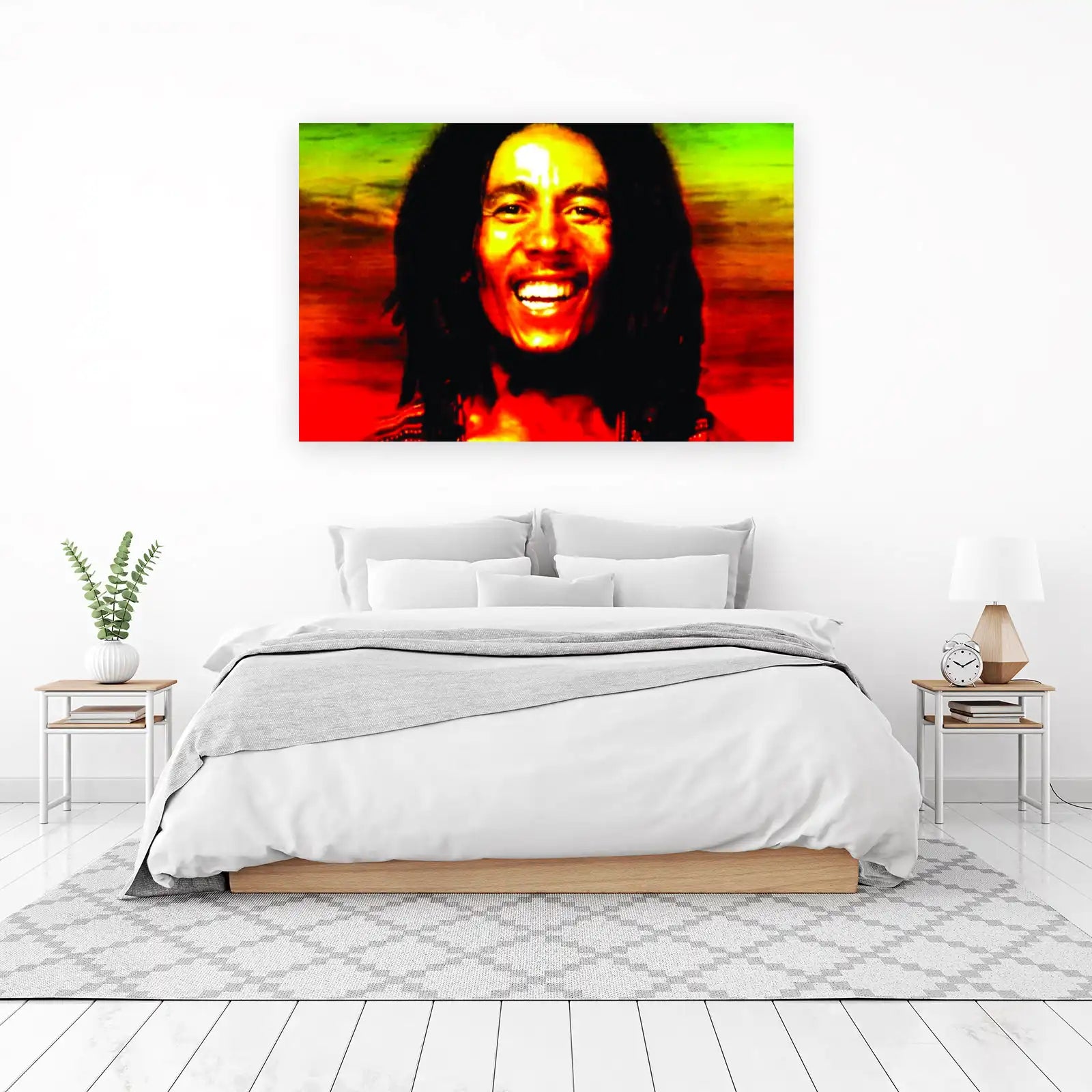 Bob Marley Rasta Vibes Wall Art