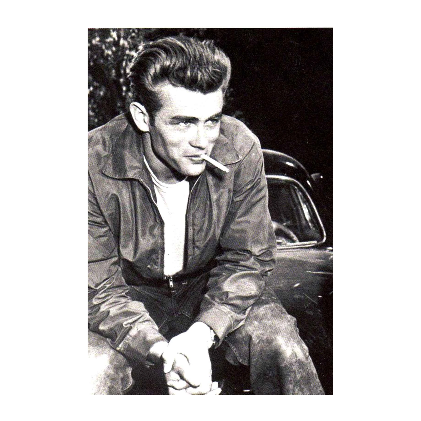 James Dean Iconic Rebel Portrait Wall Art