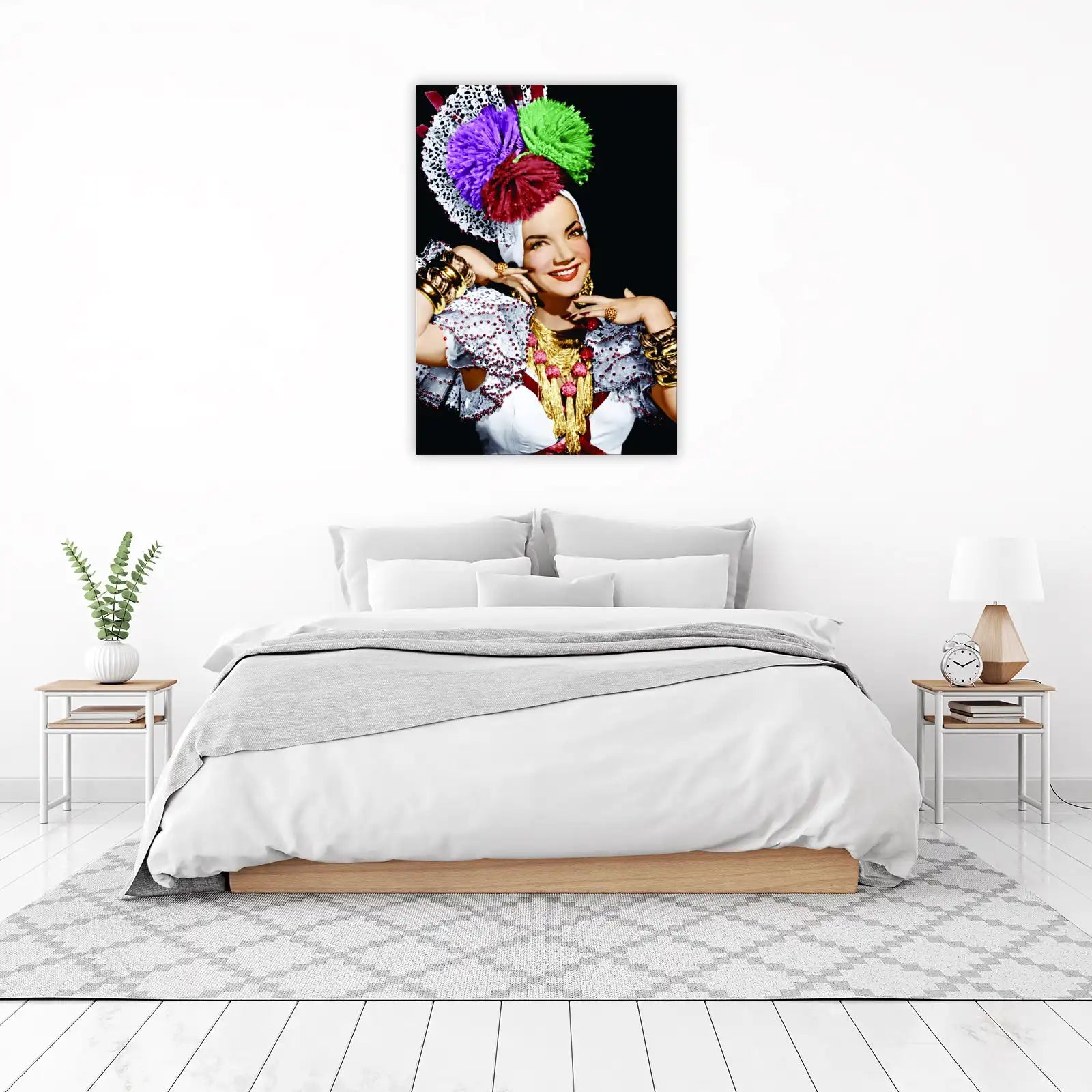 Vintage Latina Dancer Glamour Wall Art