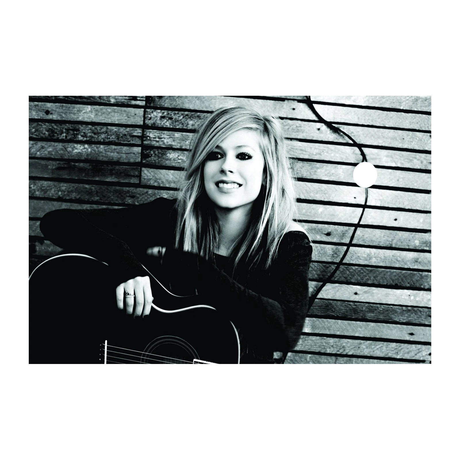 Avril Lavigne Rock Star Portrait Wall Art