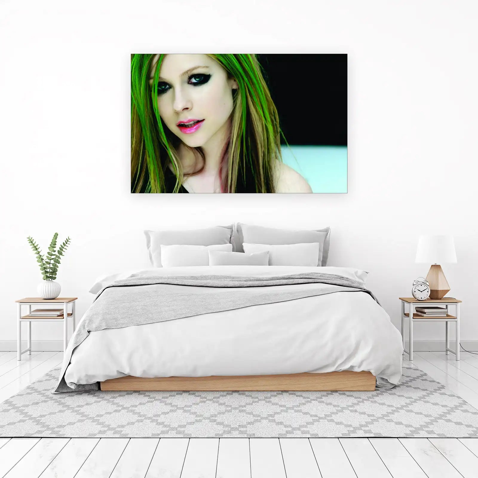 Punk Pop Icon Portrait Wall Art