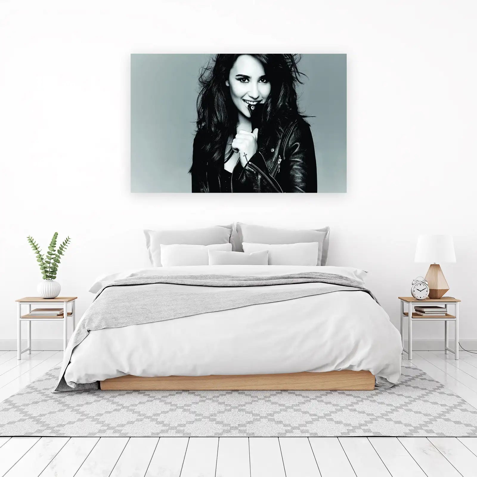 Demi Lovato Rock Star Vibes Wall Art