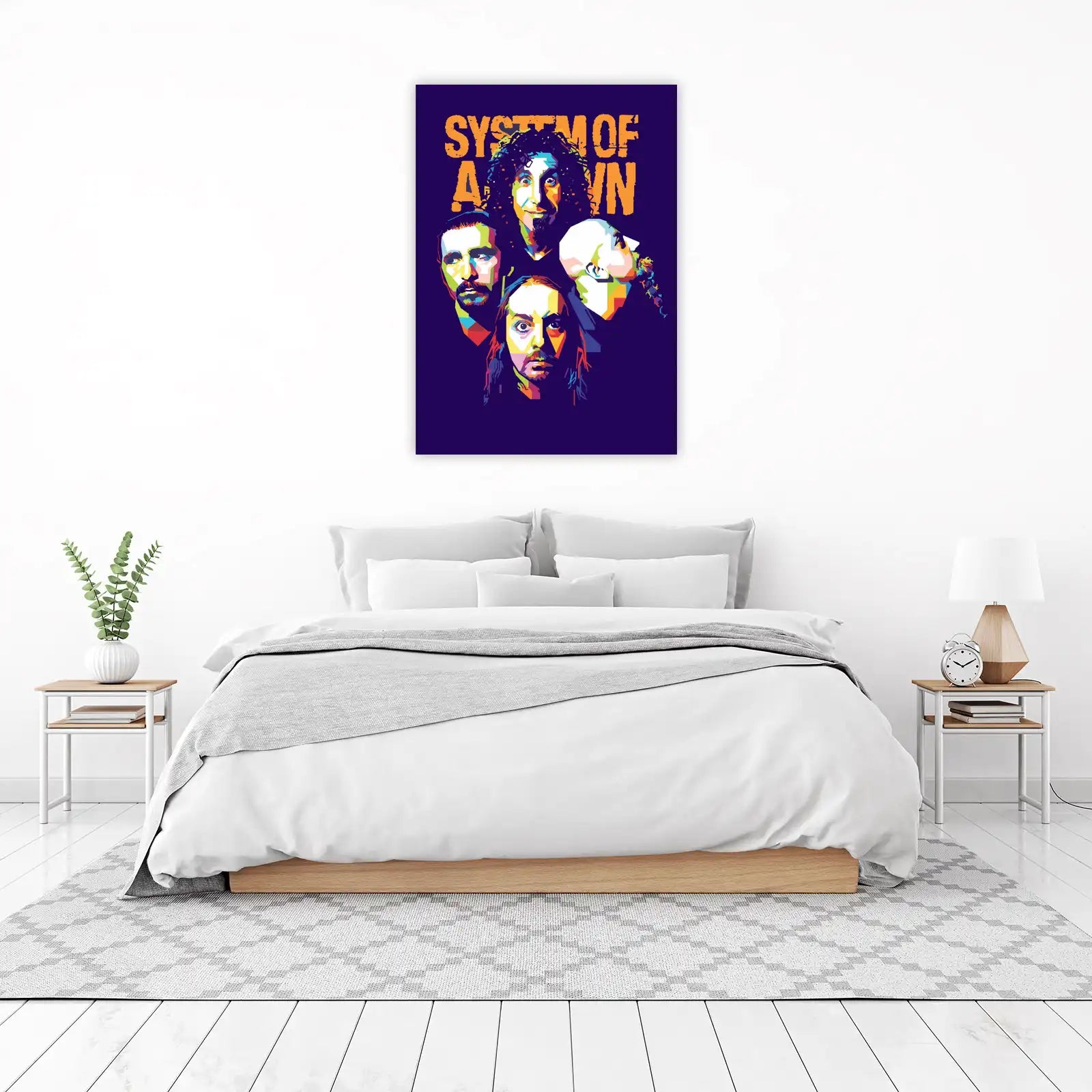 System Of A Down WPAP Wall Art